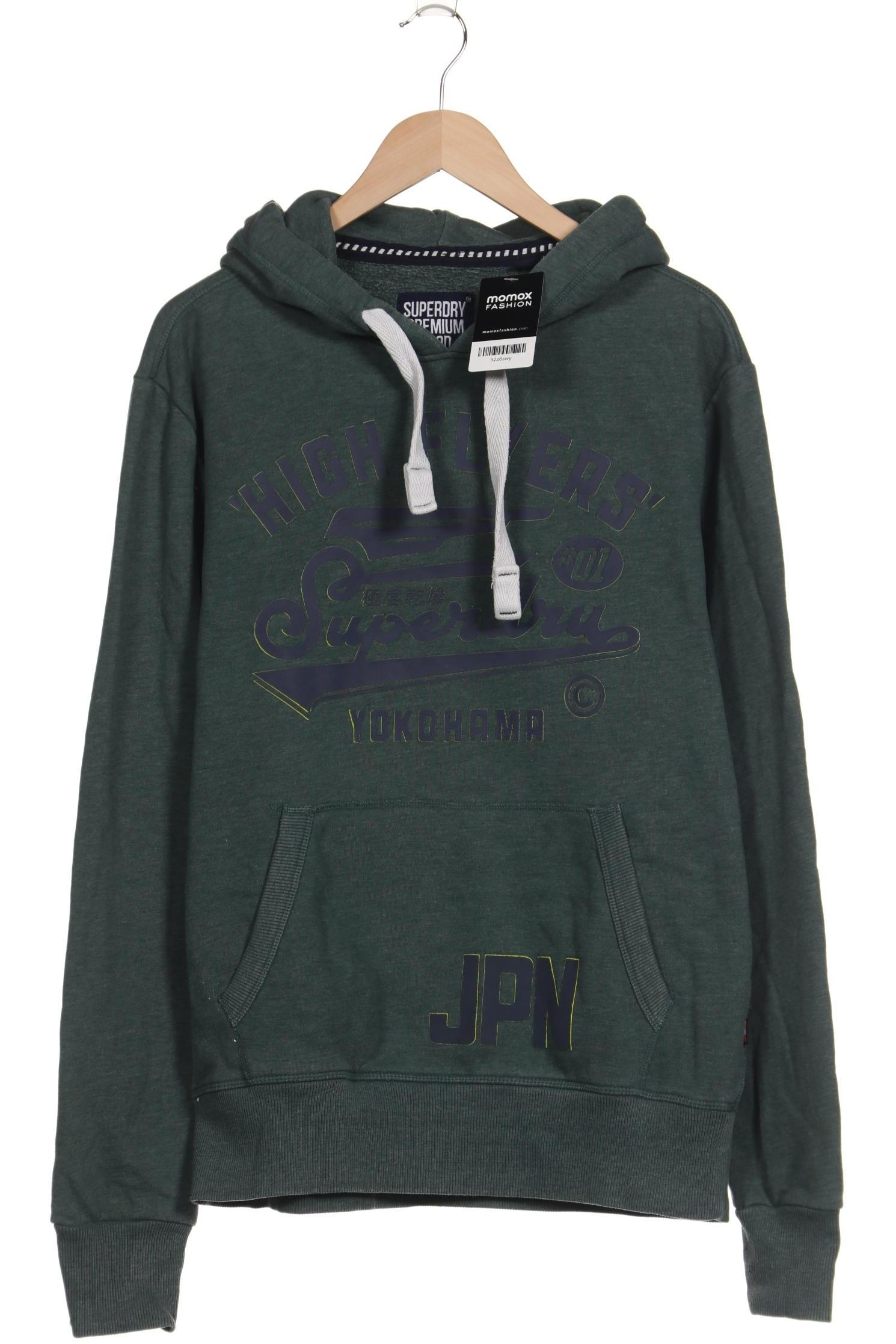 

Superdry Herren Kapuzenpullover, grün, Gr. 52