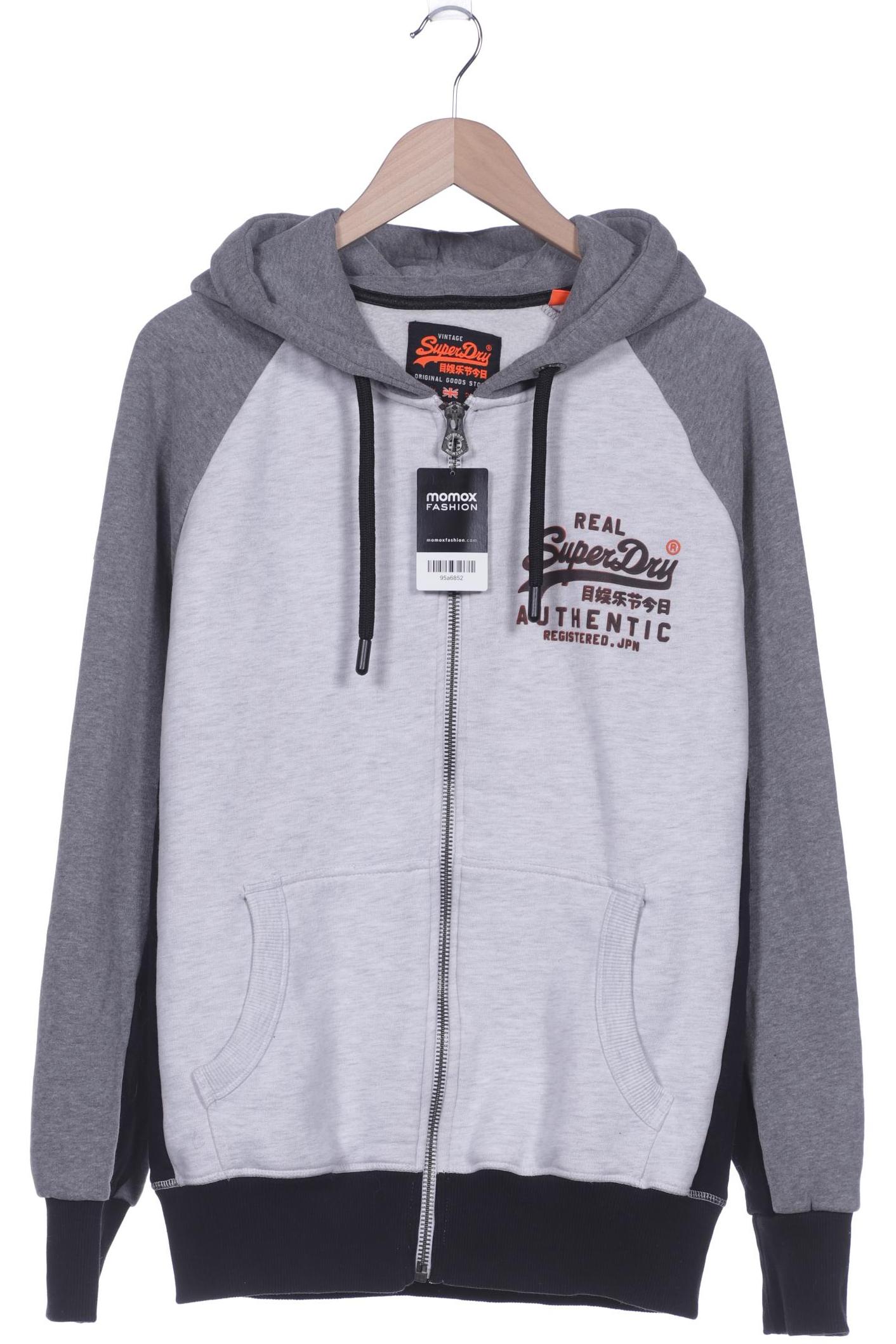 

Superdry Herren Kapuzenpullover, grau