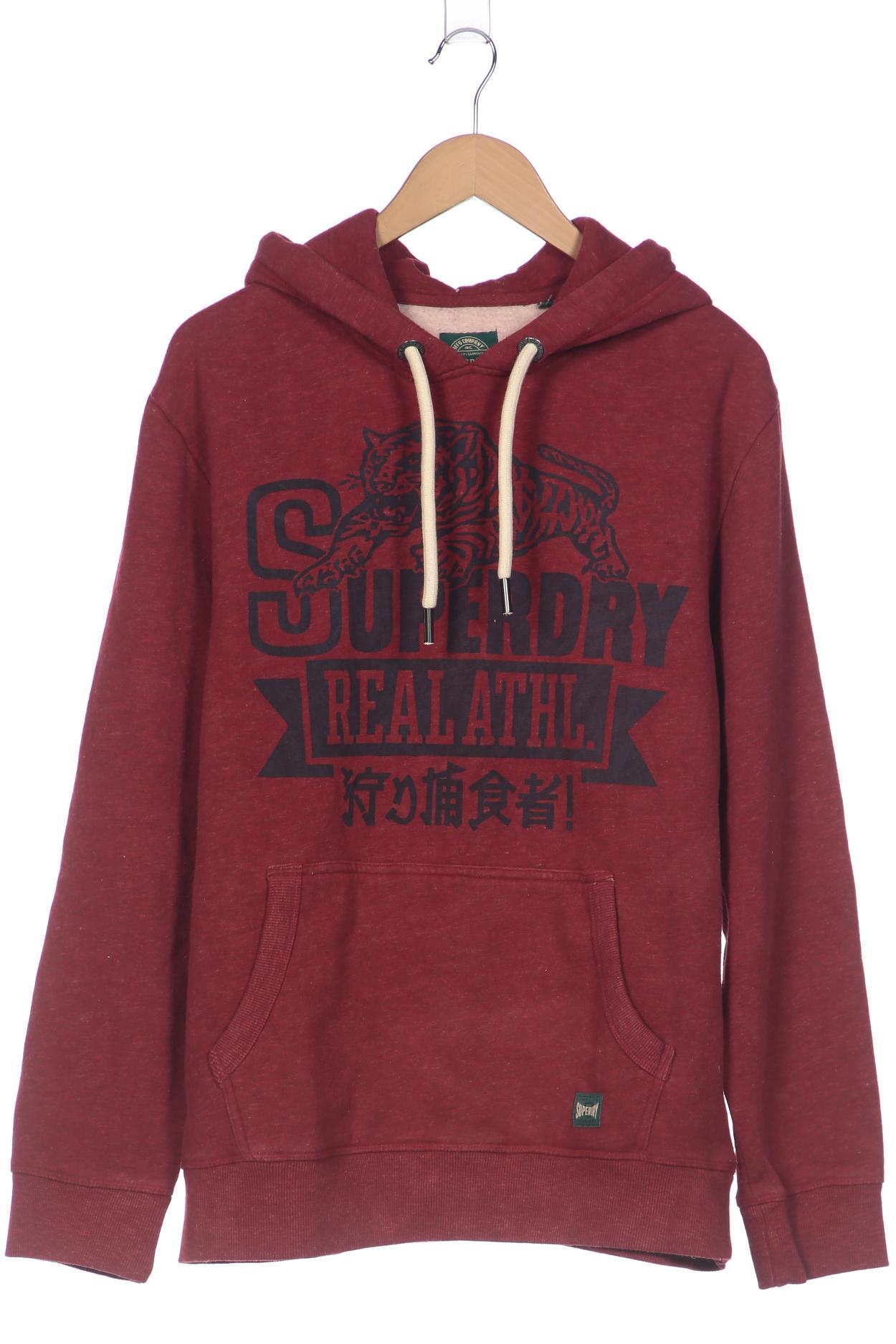 

Superdry Herren Kapuzenpullover, bordeaux, Gr. 56