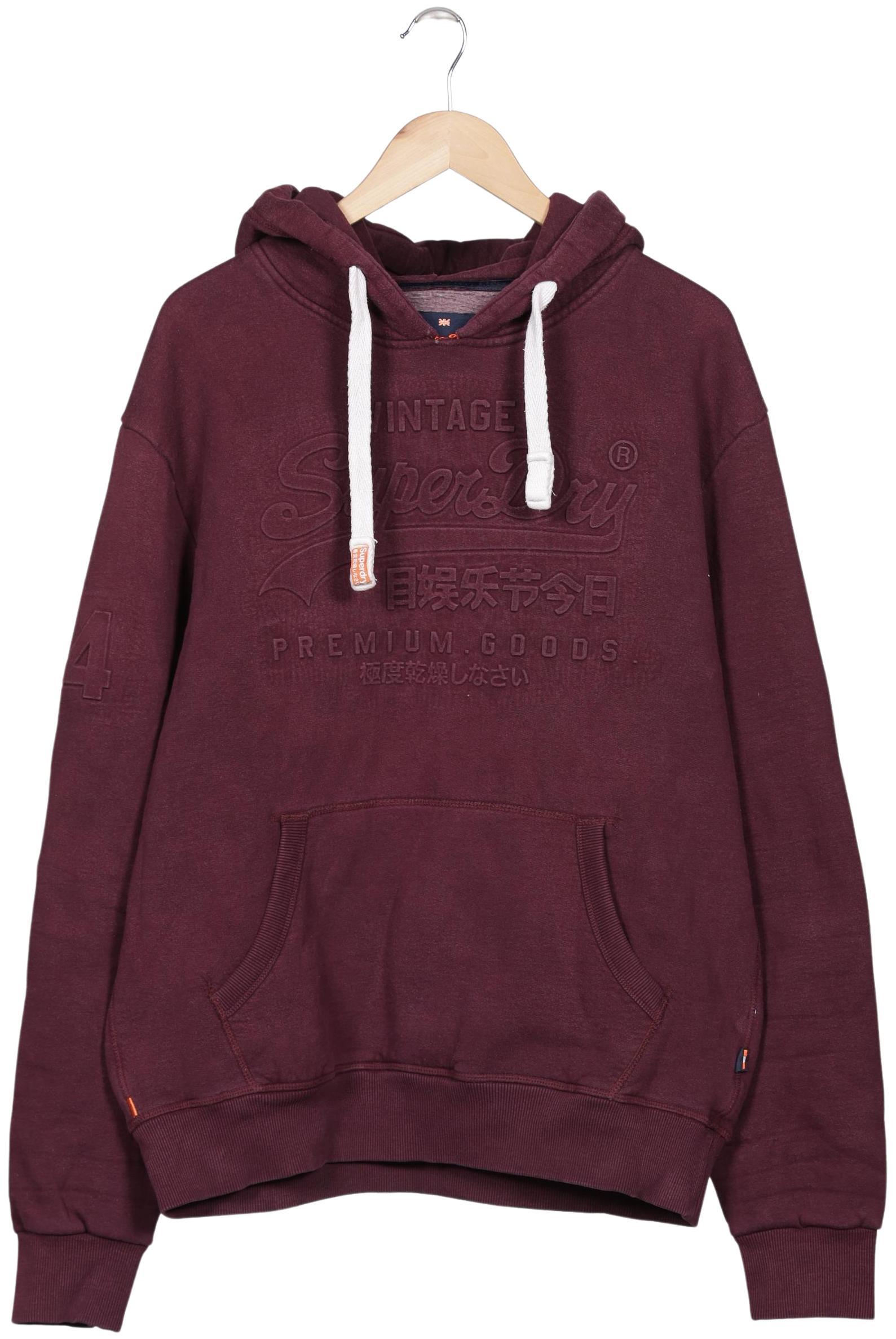 

Superdry Herren Kapuzenpullover, bordeaux, Gr. 54