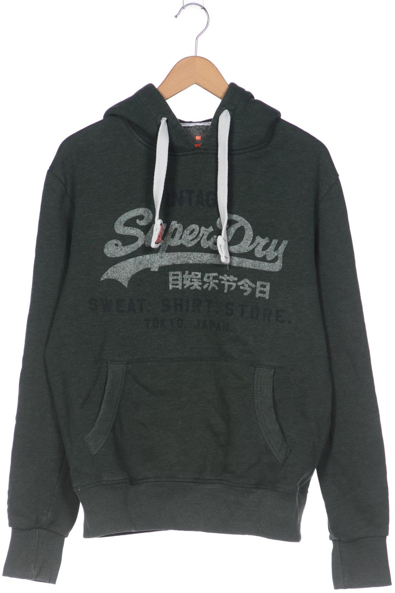 

Superdry Herren Kapuzenpullover, grün, Gr. 52