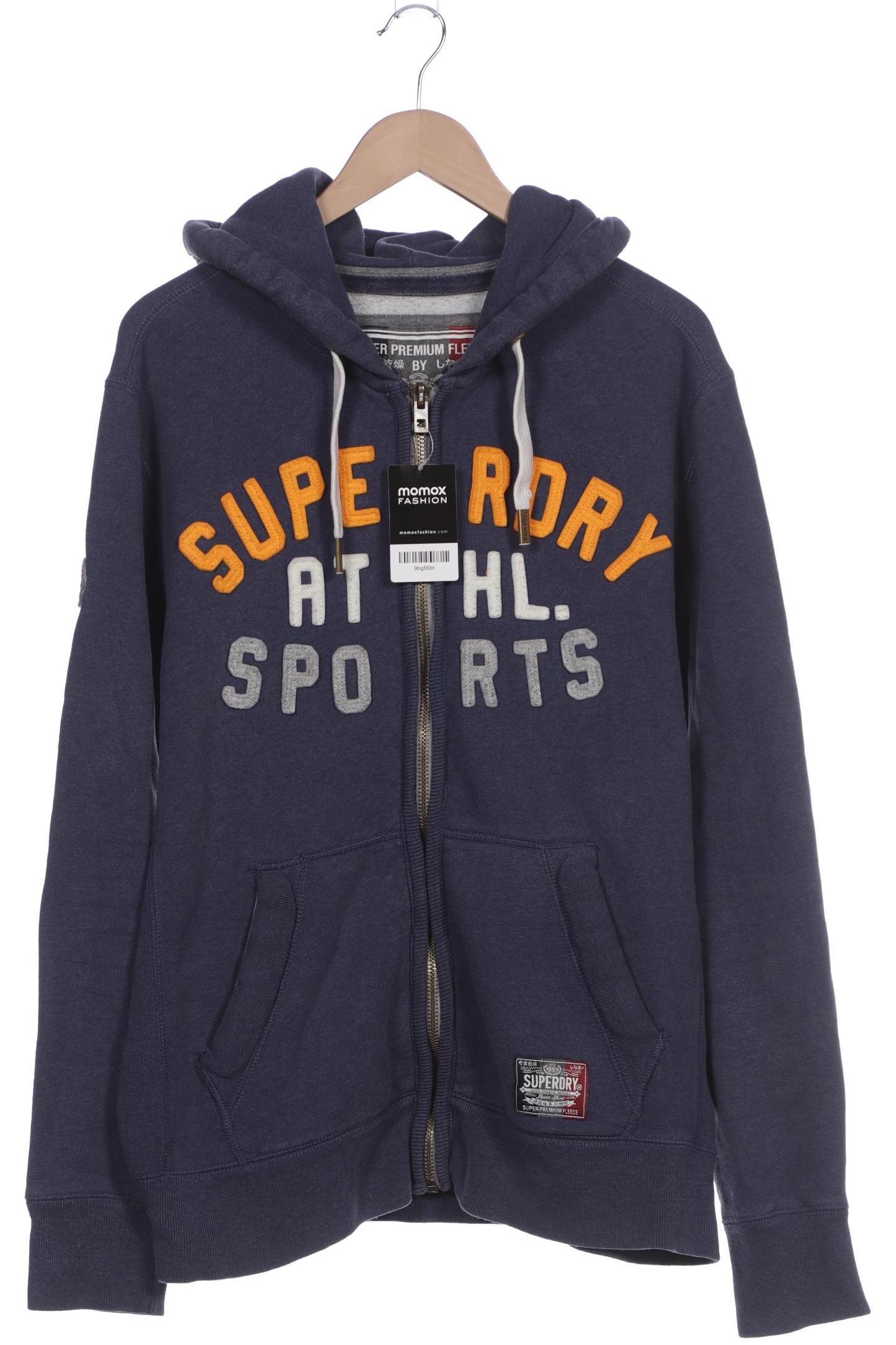 

Superdry Herren Kapuzenpullover, blau, Gr. 54