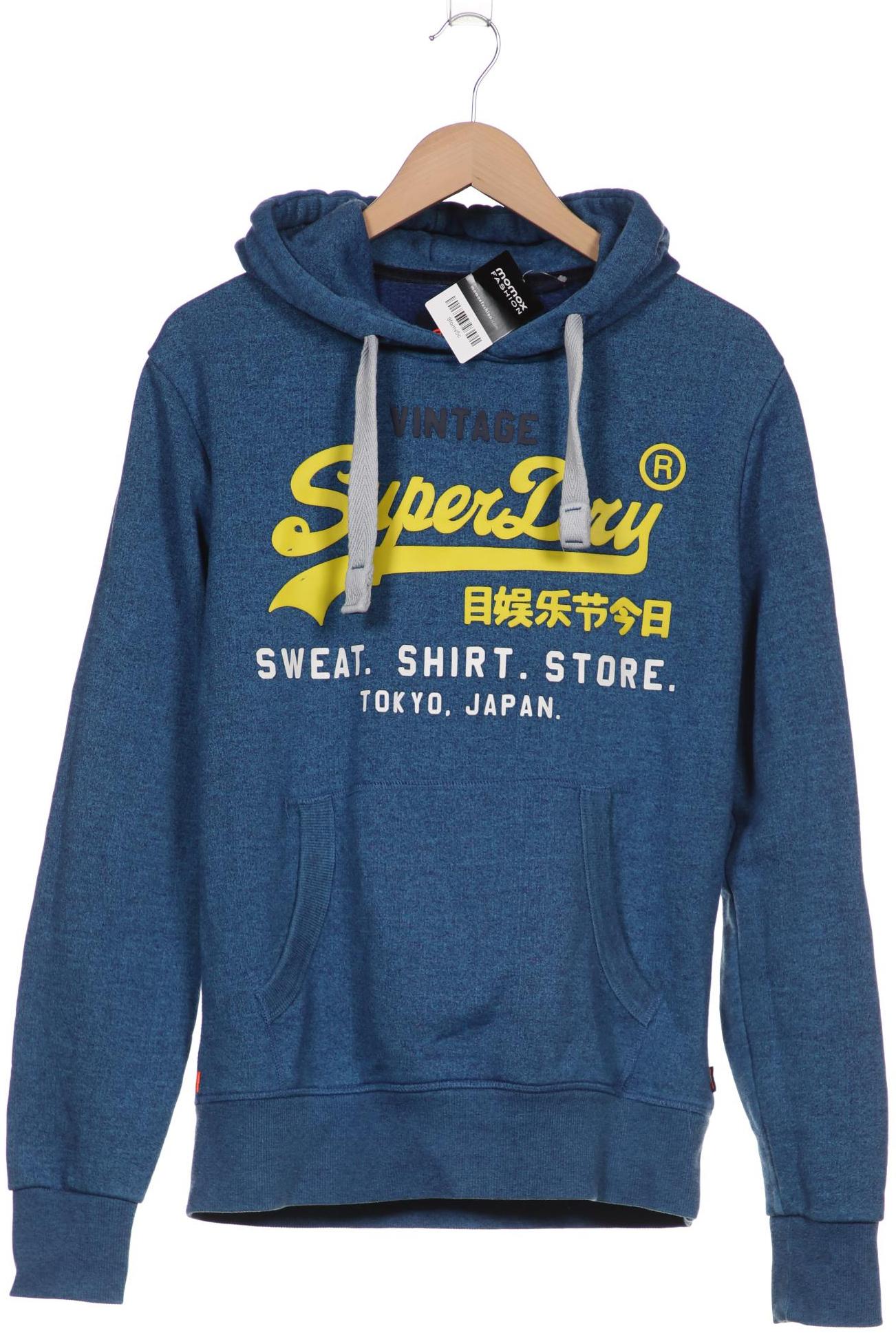 

Superdry Herren Kapuzenpullover, blau