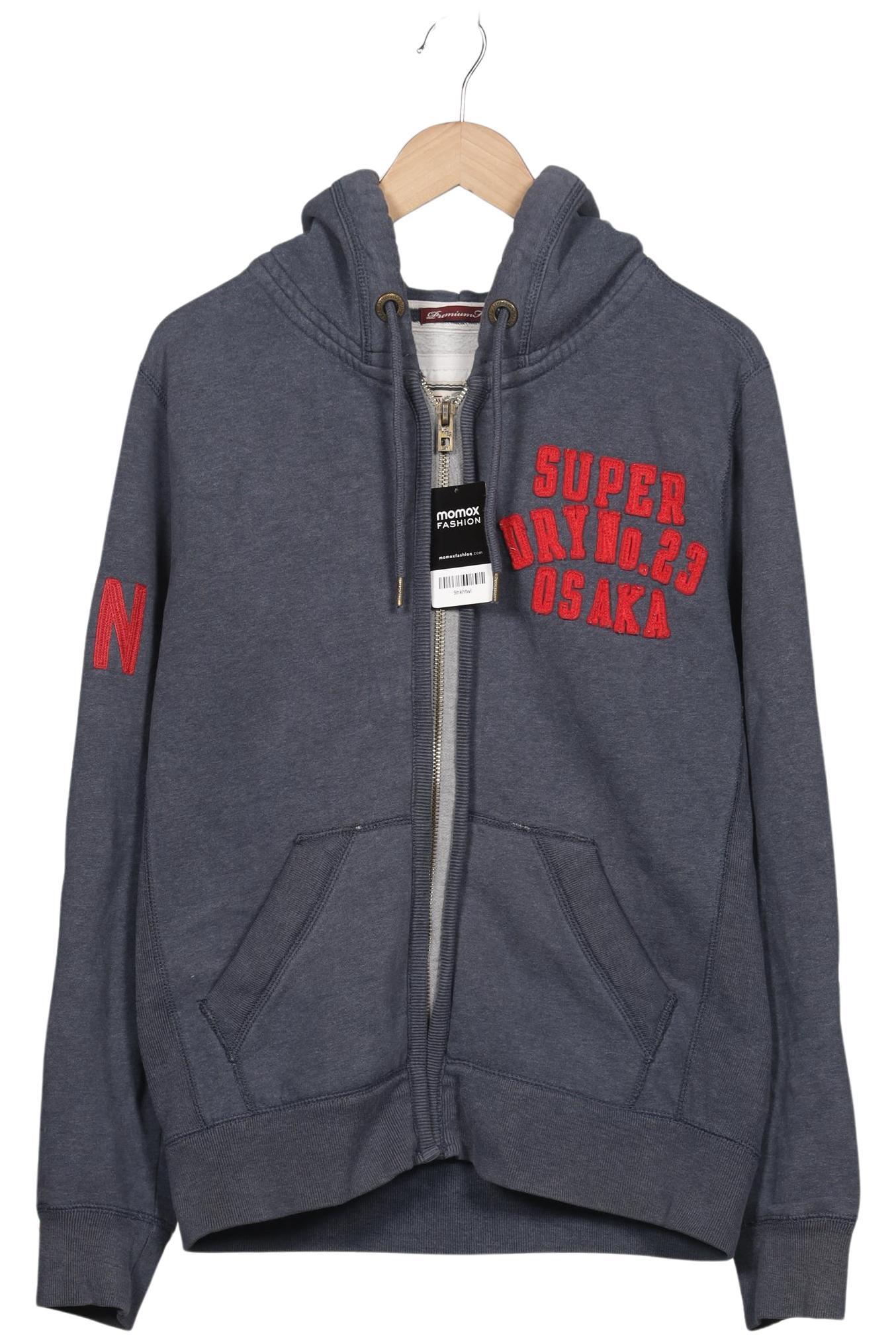 

Superdry Herren Kapuzenpullover, grau, Gr. 52