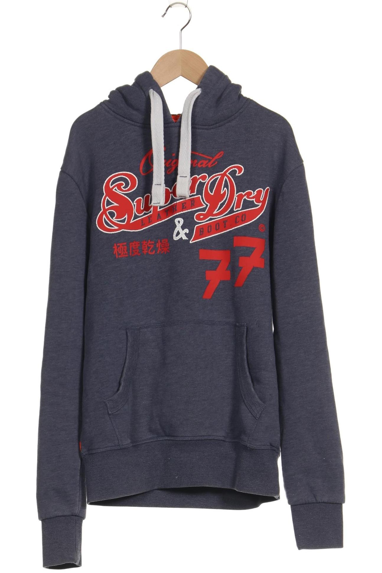 

Superdry Herren Kapuzenpullover, blau, Gr. 46