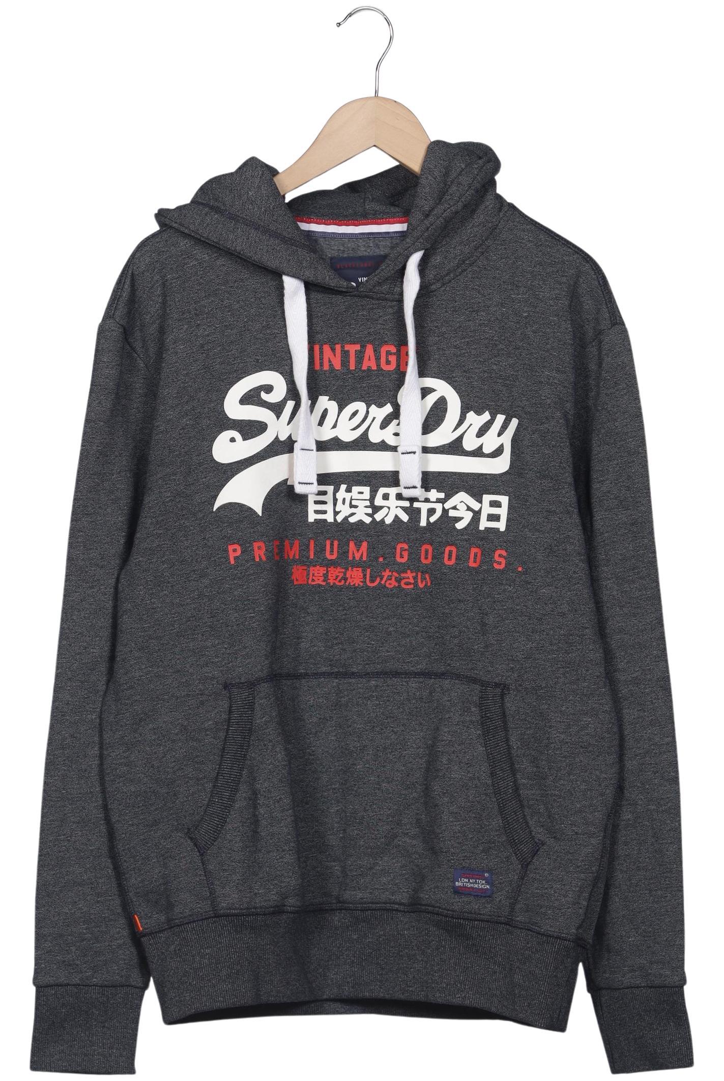 

Superdry Herren Kapuzenpullover, grau, Gr. 54