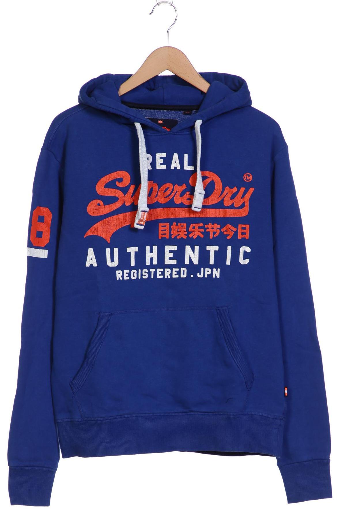 

Superdry Herren Kapuzenpullover, blau