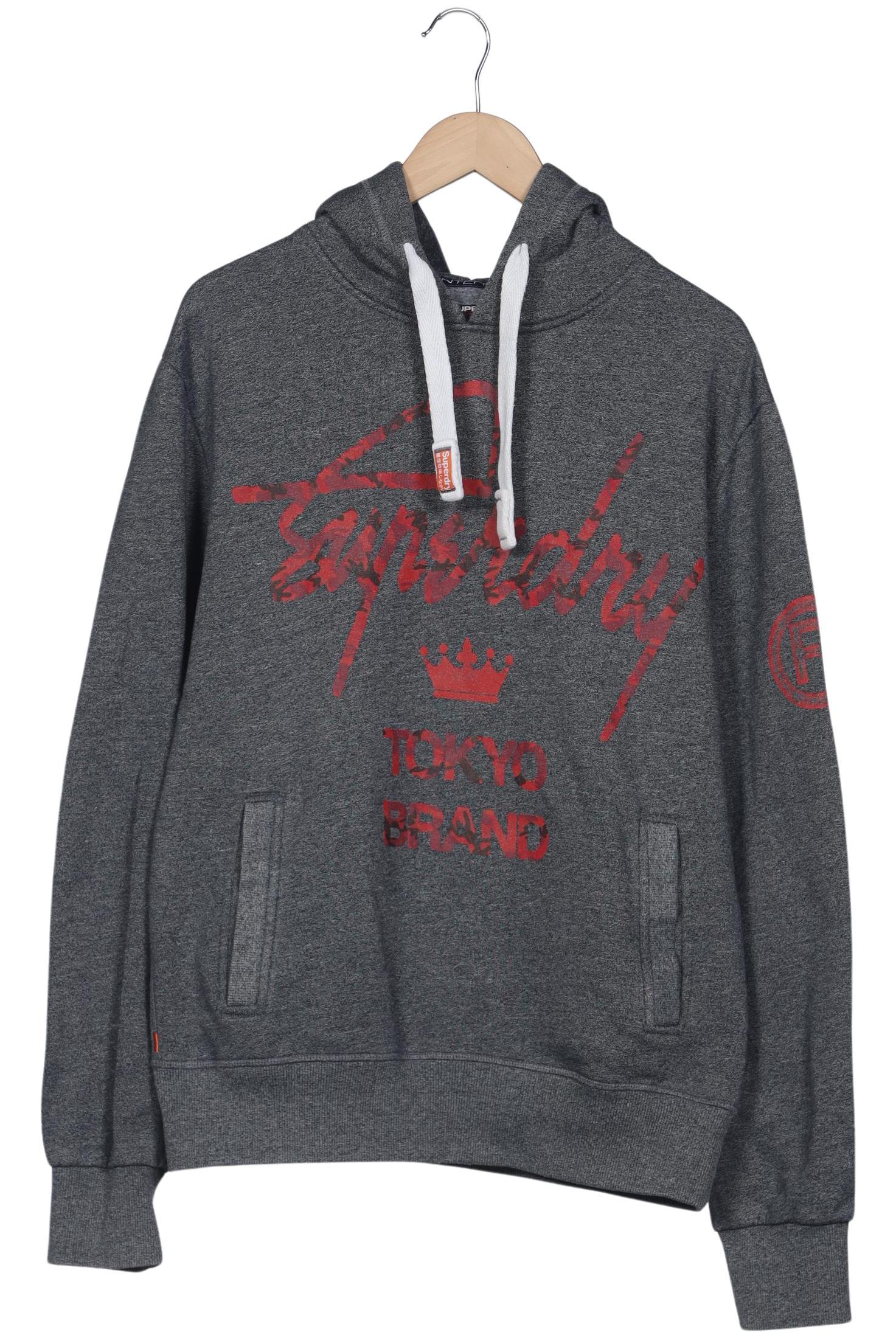 

Superdry Herren Kapuzenpullover, grau, Gr. 48