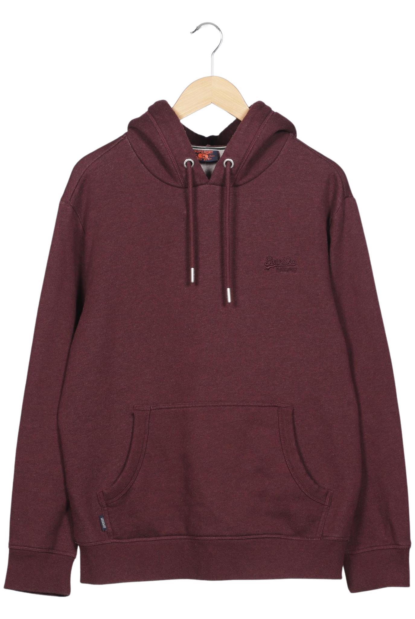 

Superdry Herren Kapuzenpullover, bordeaux, Gr. 52