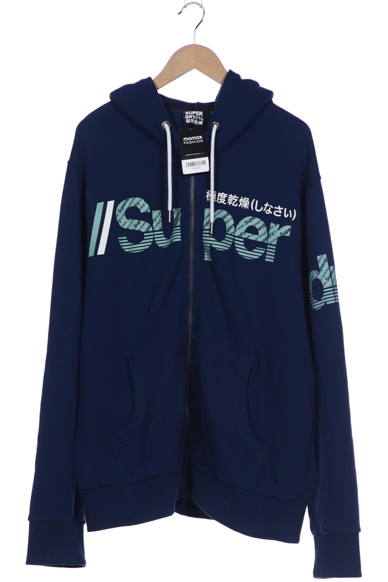 

Superdry Herren Kapuzenpullover, marineblau, Gr. 60