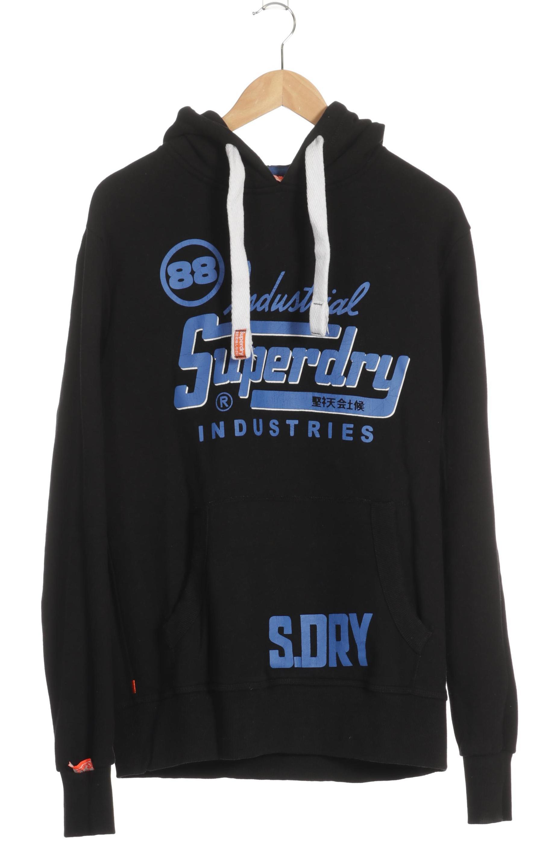 

Superdry Herren Kapuzenpullover, schwarz, Gr.