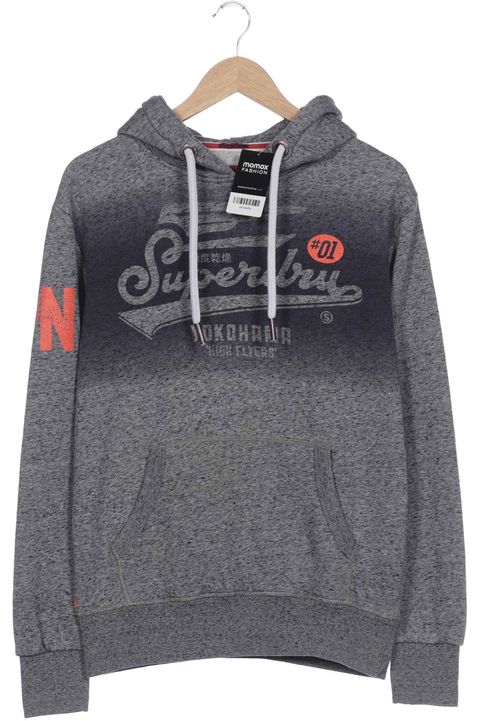 

Superdry Herren Kapuzenpullover, grau, Gr. 48