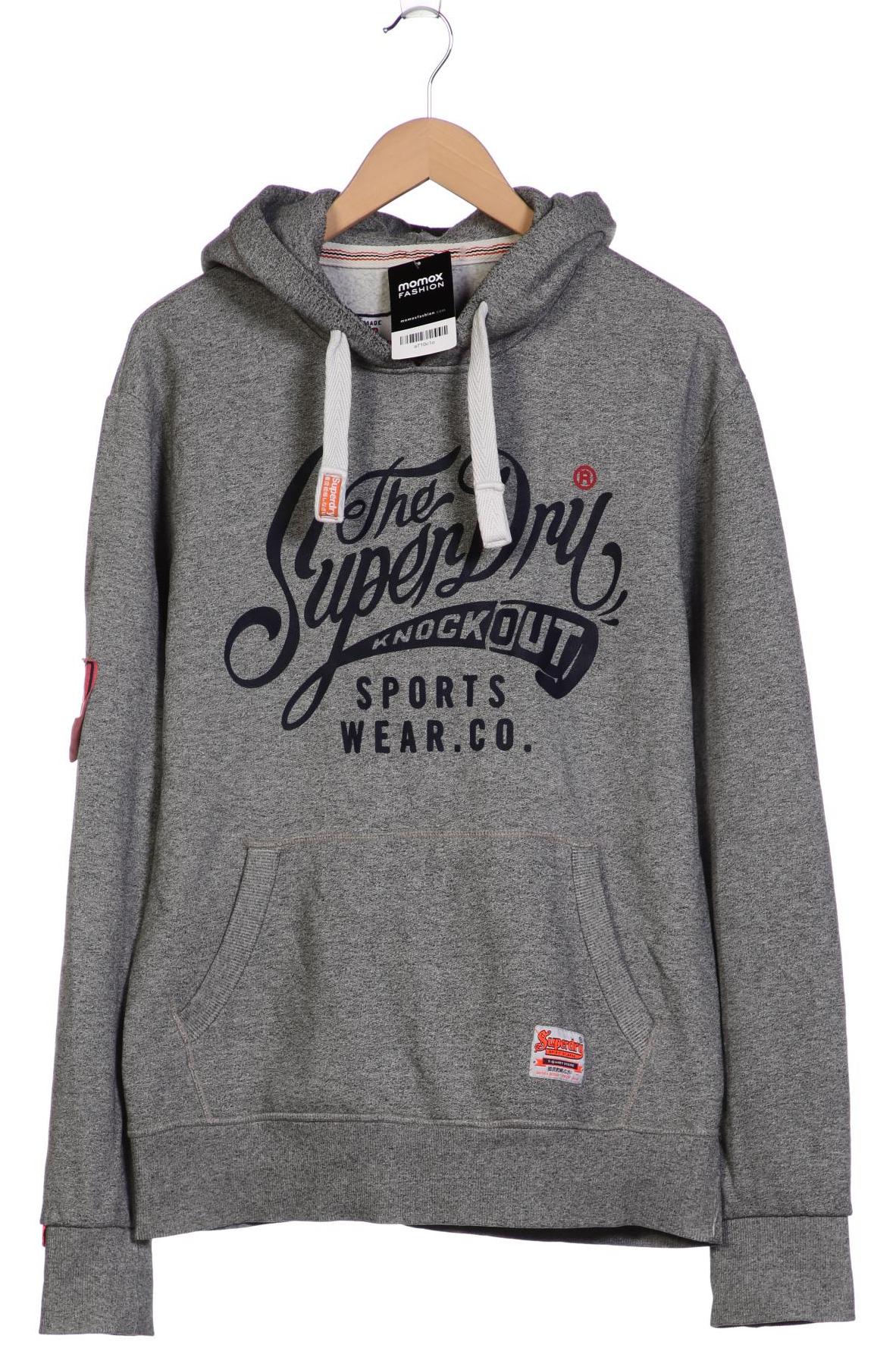 

Superdry Herren Kapuzenpullover, grau, Gr. 54