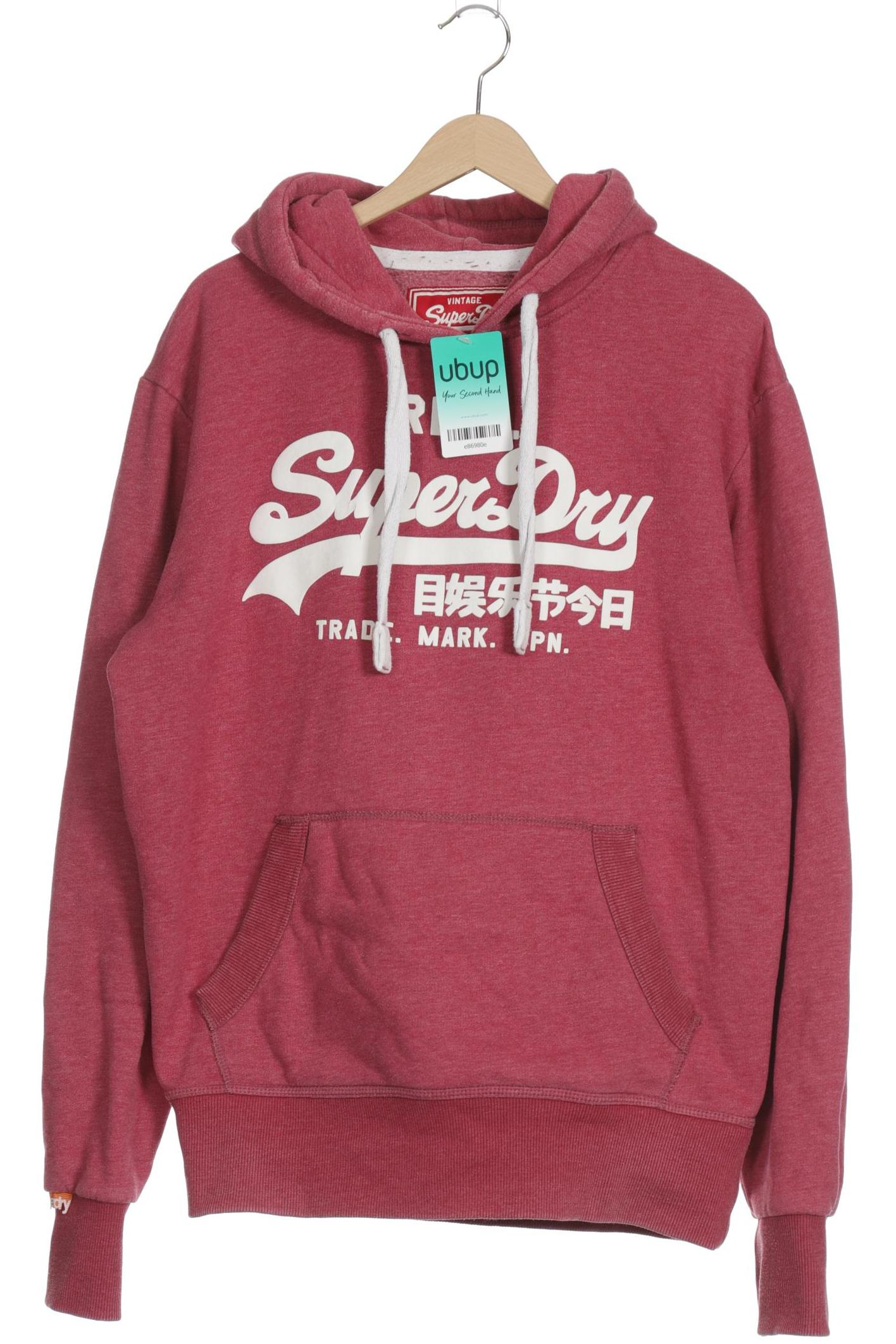 

Superdry Herren Kapuzenpullover, pink, Gr. 52