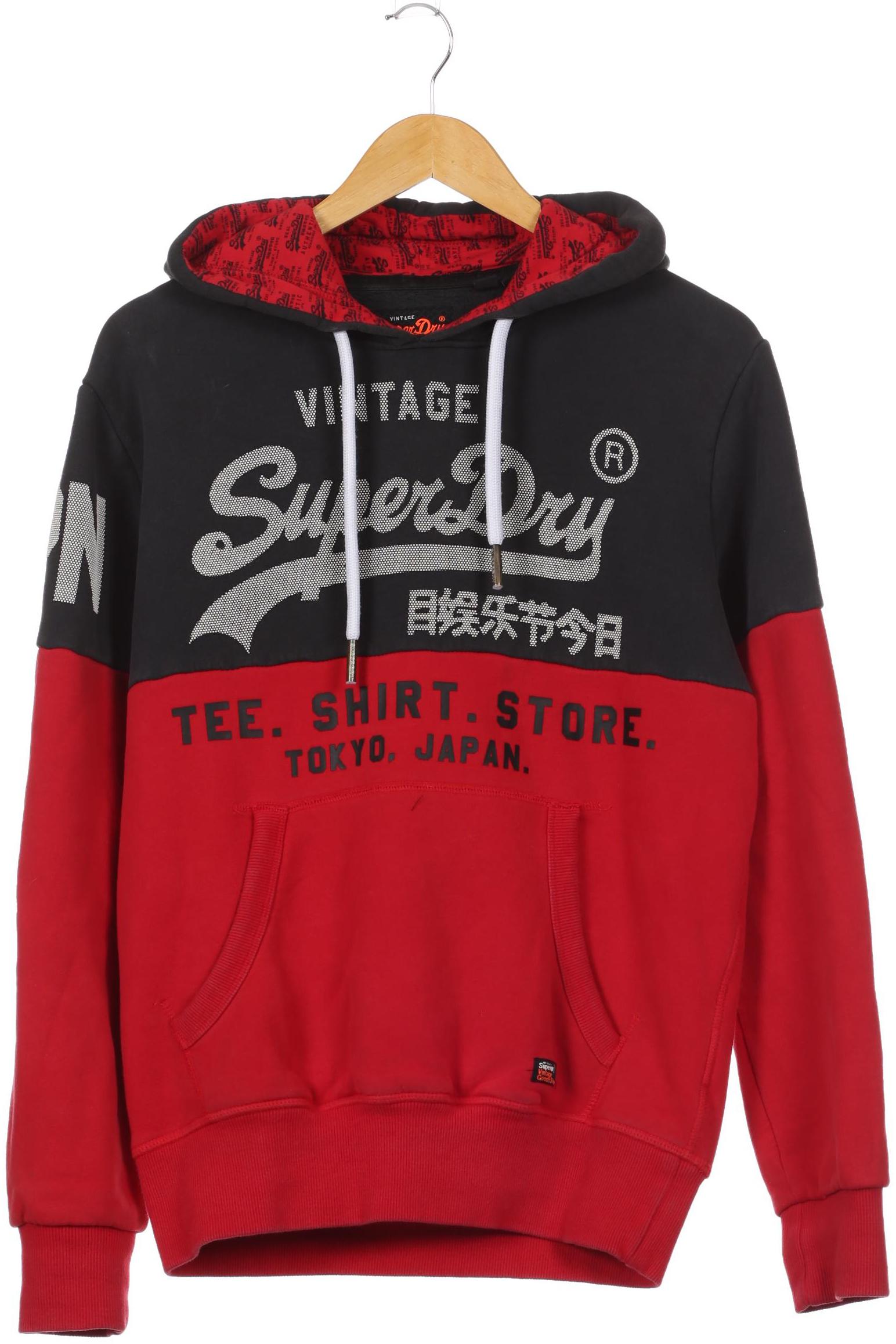 

Superdry Herren Kapuzenpullover, rot, Gr.