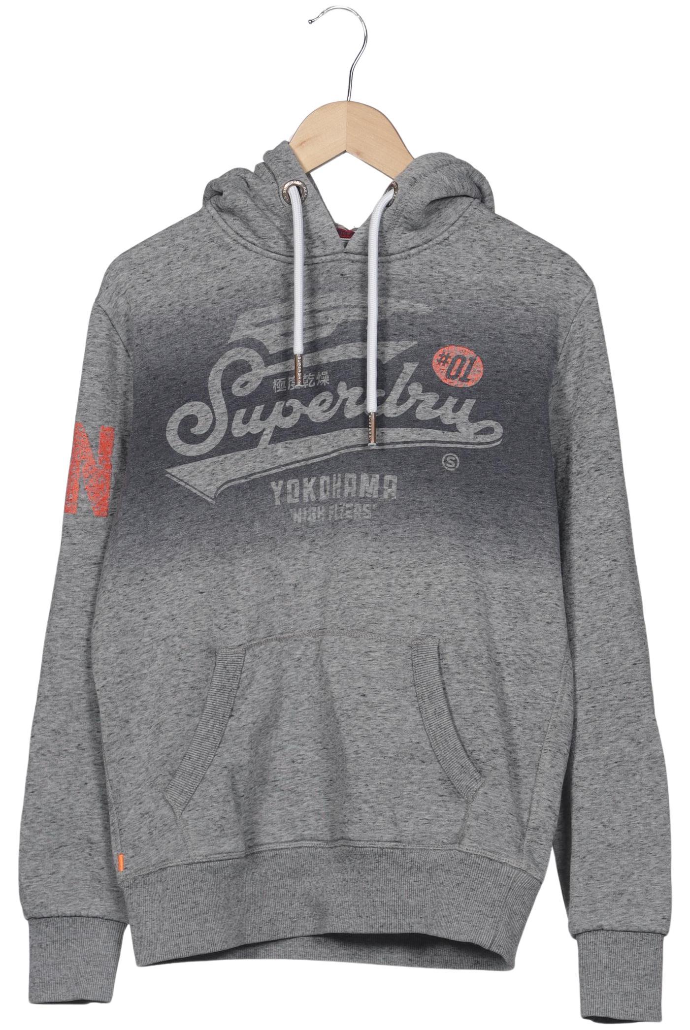 

Superdry Herren Kapuzenpullover, grau, Gr. 48