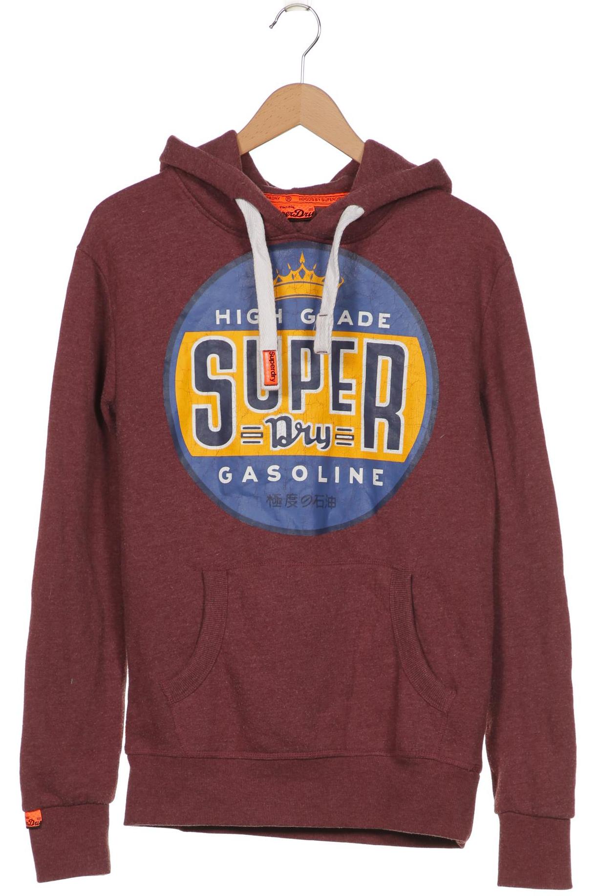 

Superdry Herren Kapuzenpullover, bordeaux