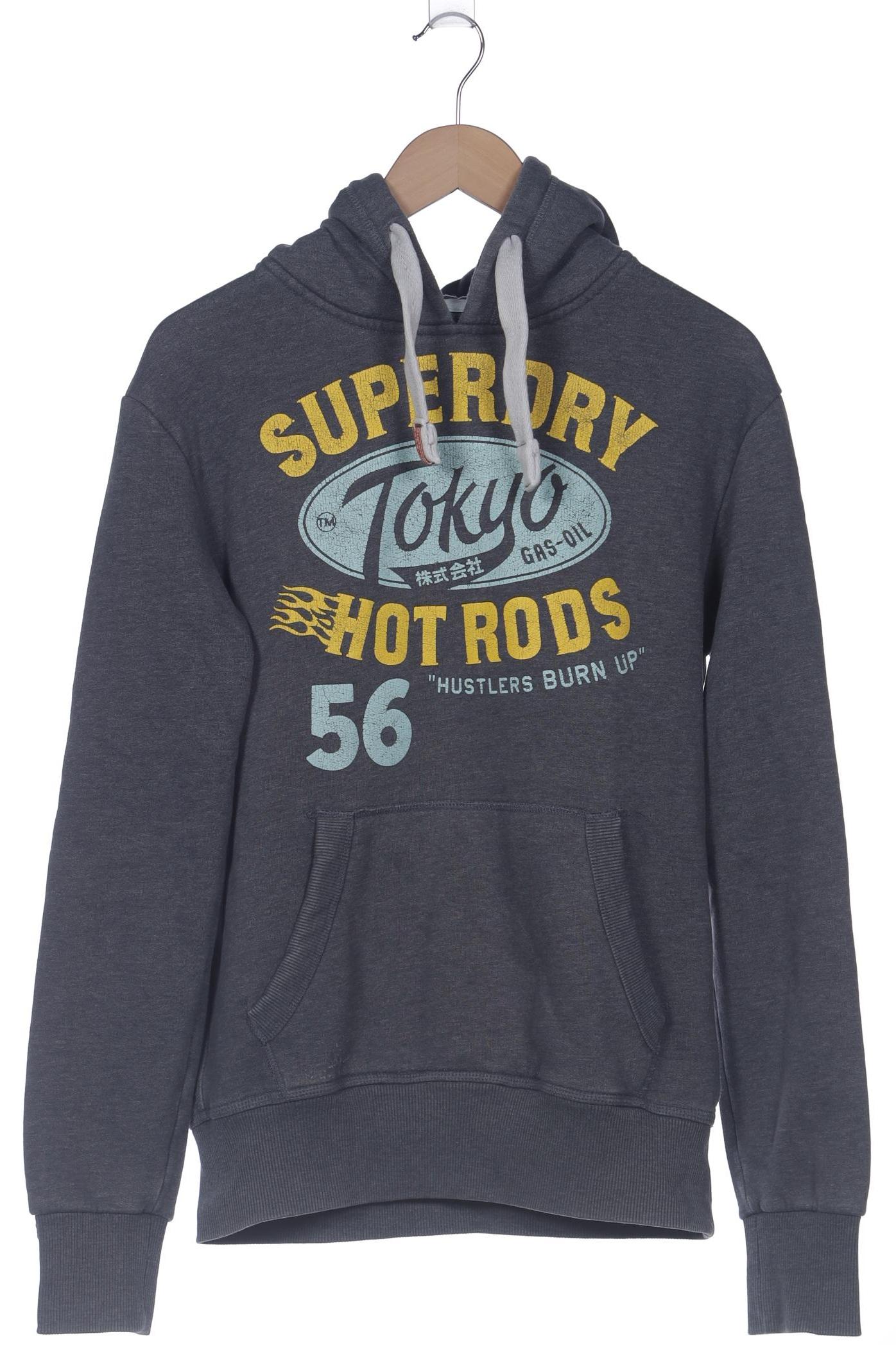 

Superdry Herren Kapuzenpullover, grau, Gr. 46