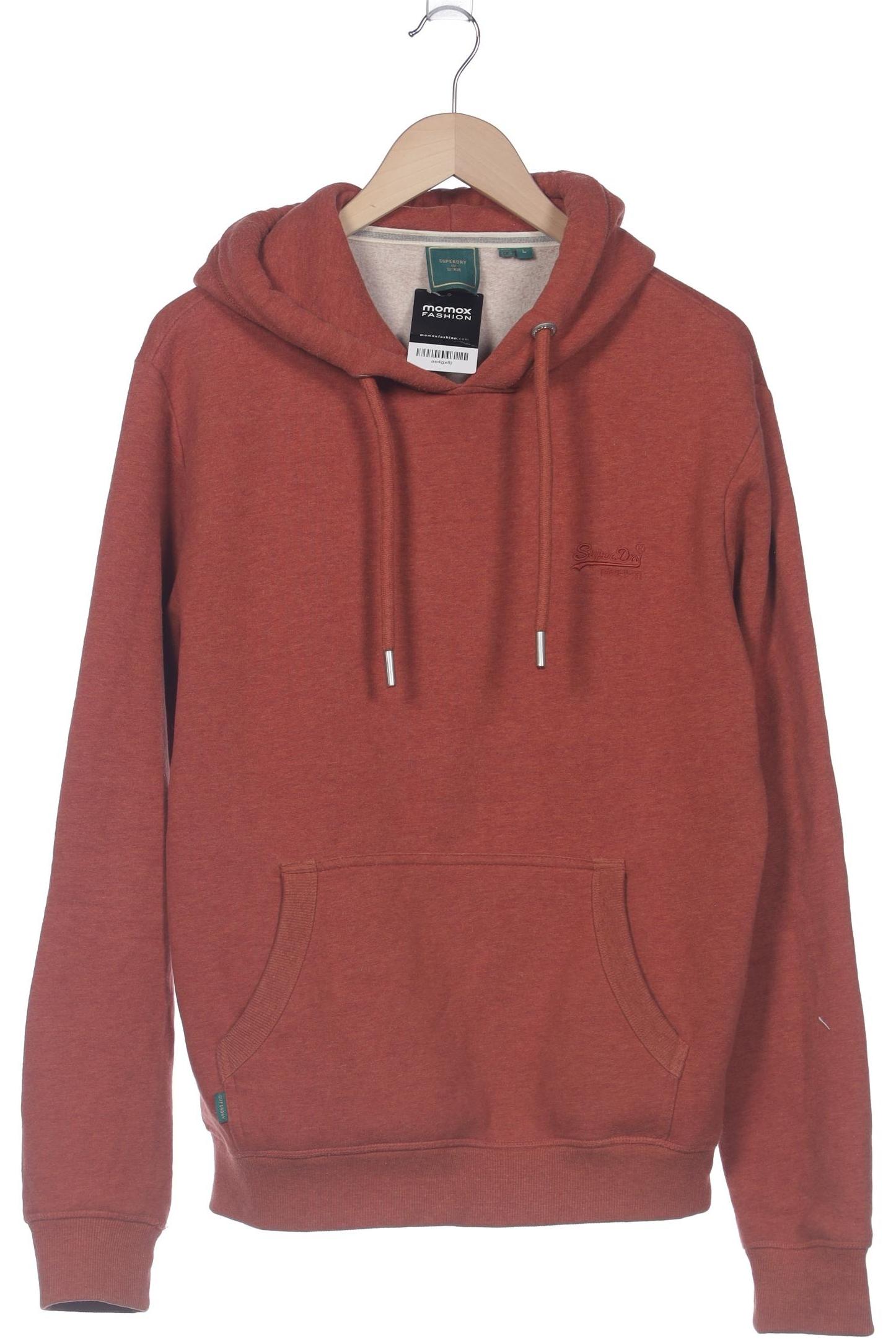 

Superdry Herren Kapuzenpullover, orange, Gr. 52