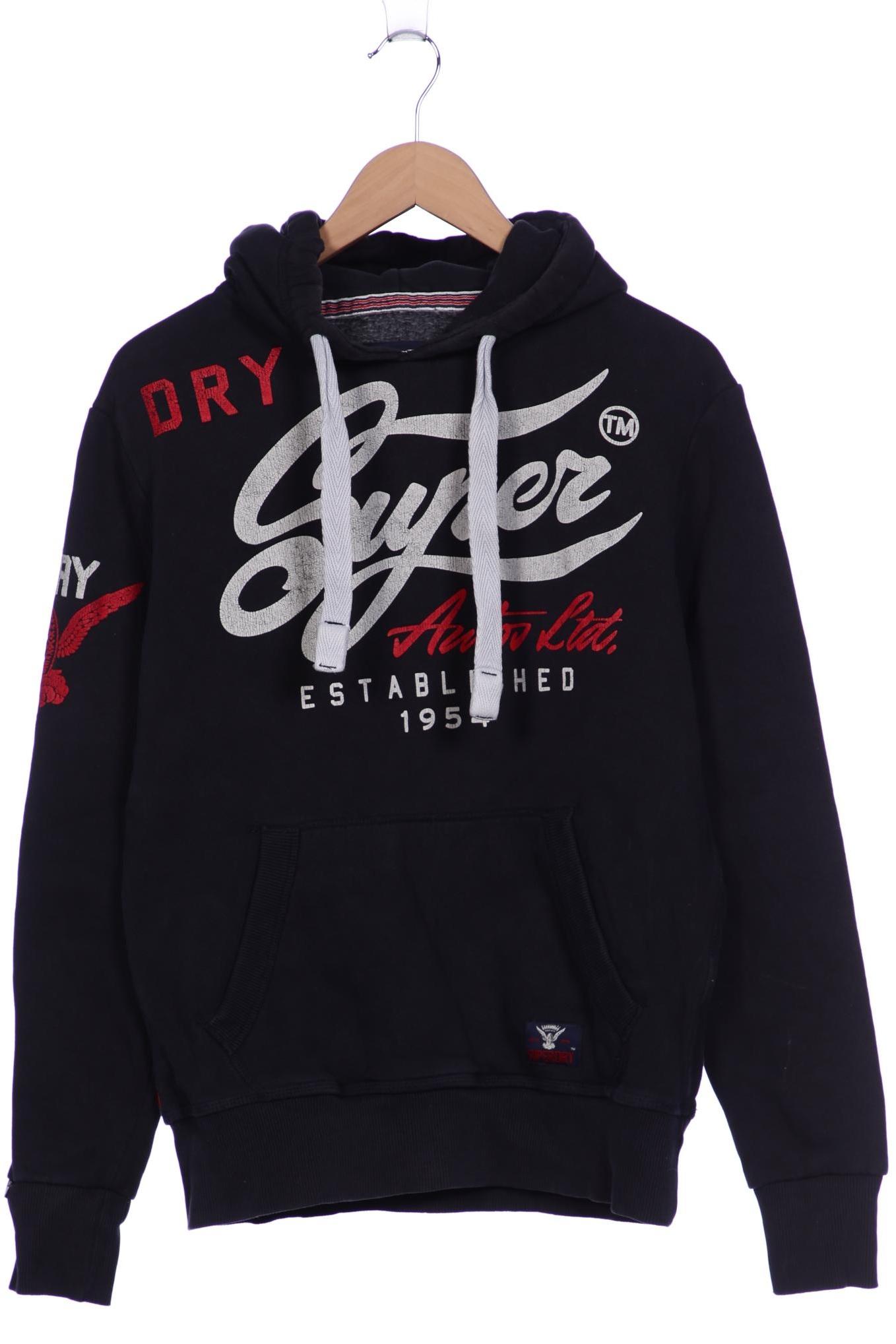 

Superdry Herren Kapuzenpullover, schwarz, Gr. 46