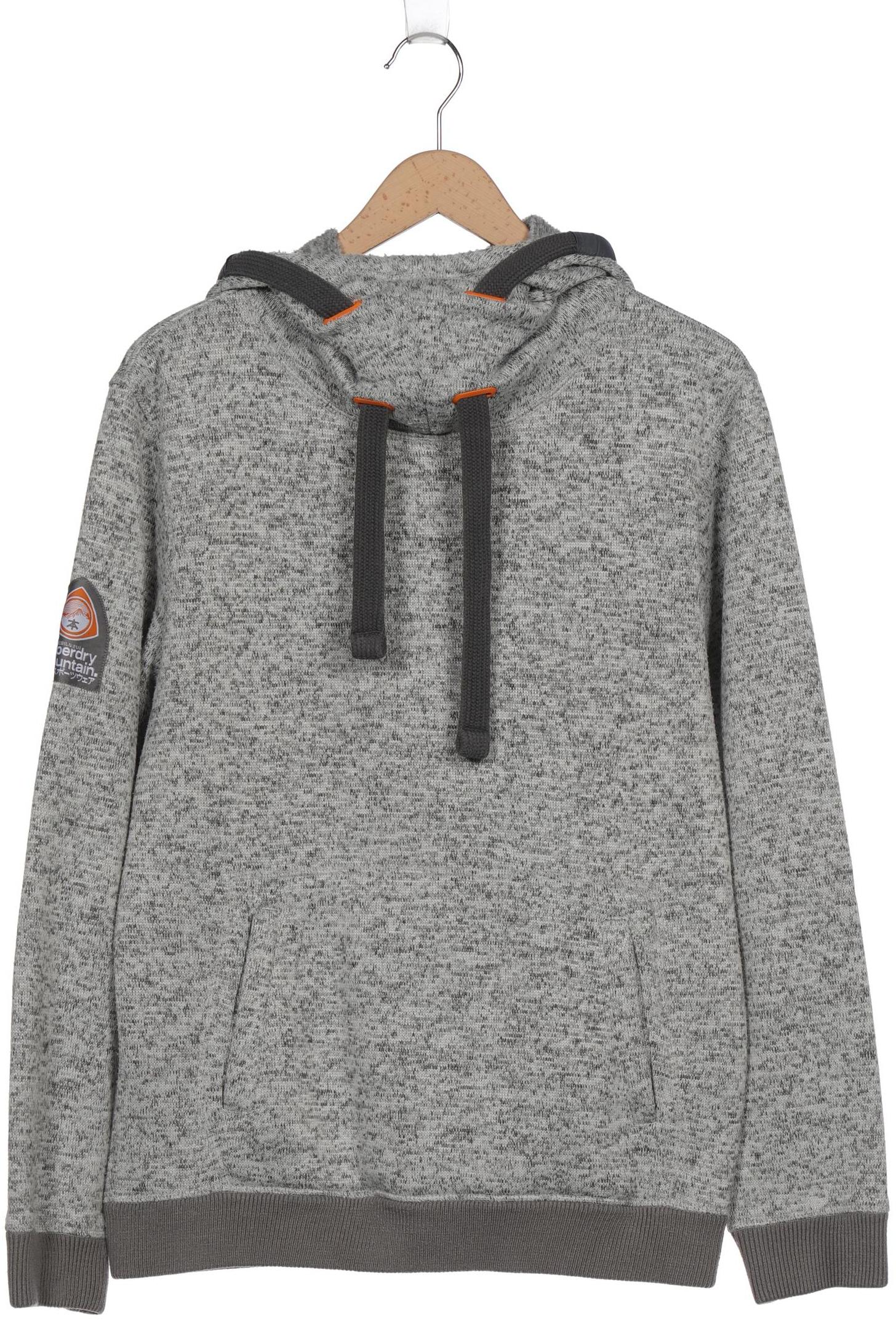 

Superdry Herren Kapuzenpullover, grau, Gr. 54