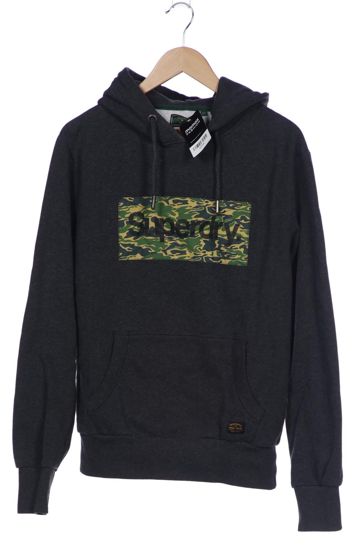 

Superdry Herren Kapuzenpullover, grau, Gr. 52