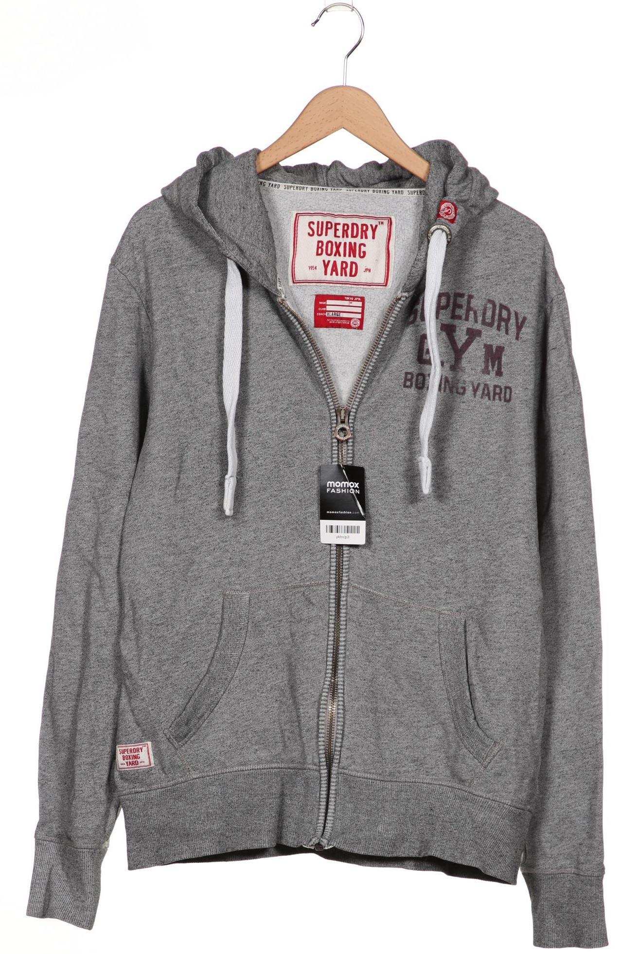

Superdry Herren Kapuzenpullover, grau, Gr. 54