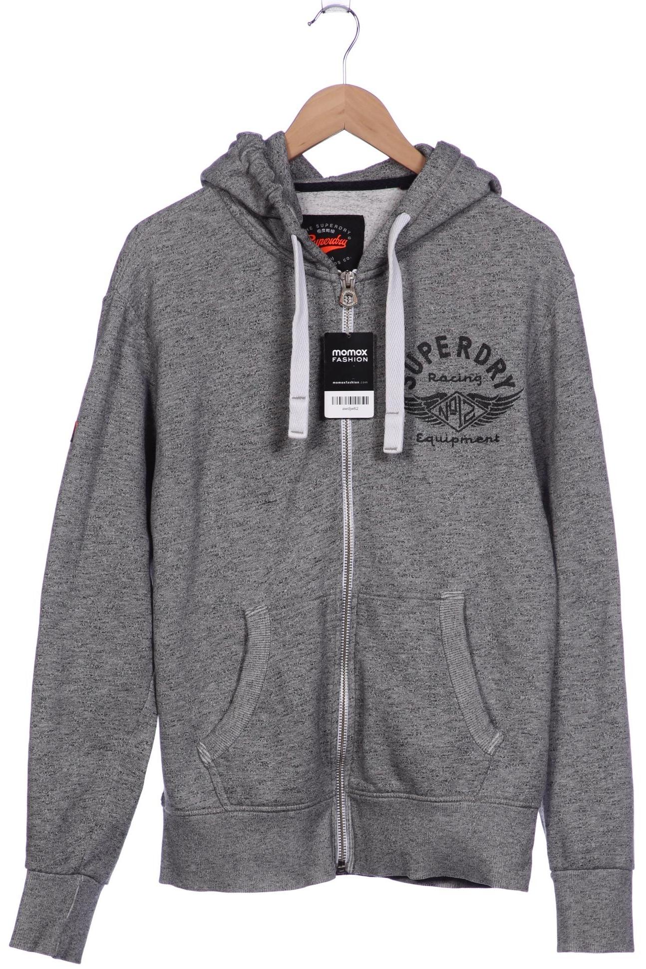 

Superdry Herren Kapuzenpullover, grau, Gr. 48