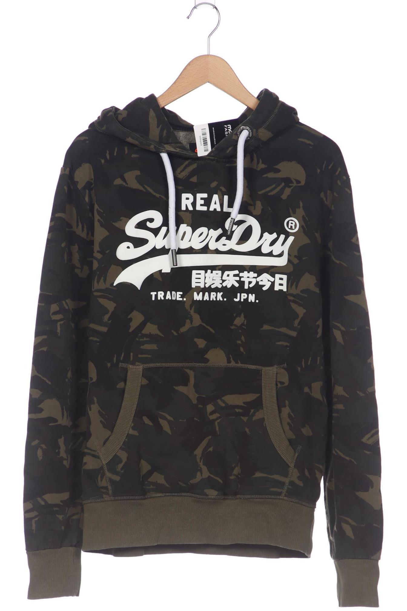 

Superdry Herren Kapuzenpullover, grün, Gr. 52