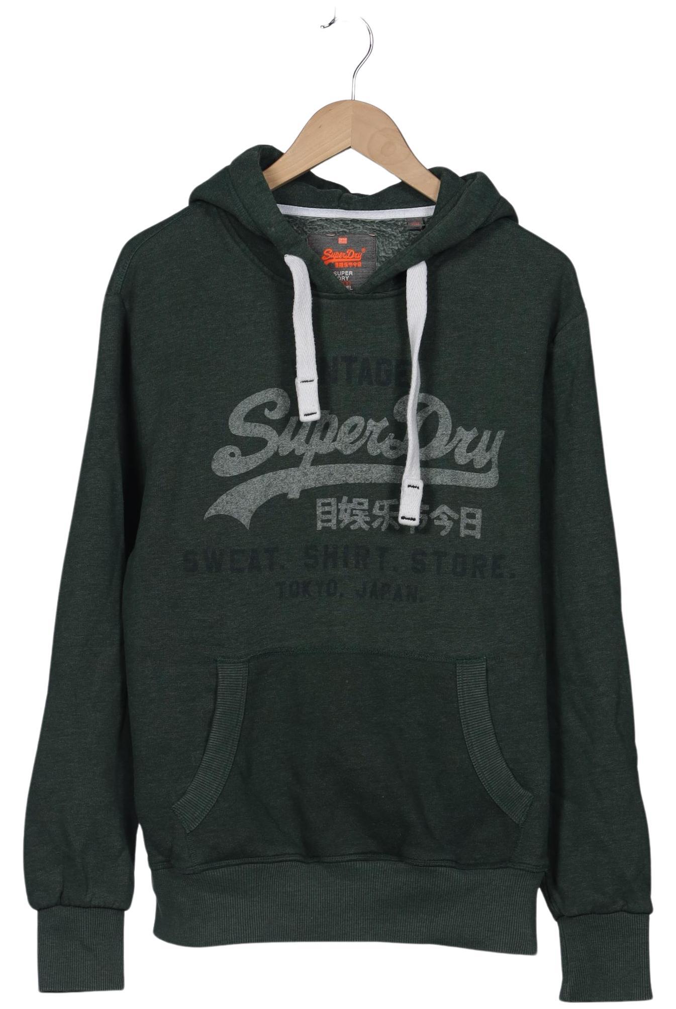 

Superdry Herren Kapuzenpullover, grün, Gr. 52