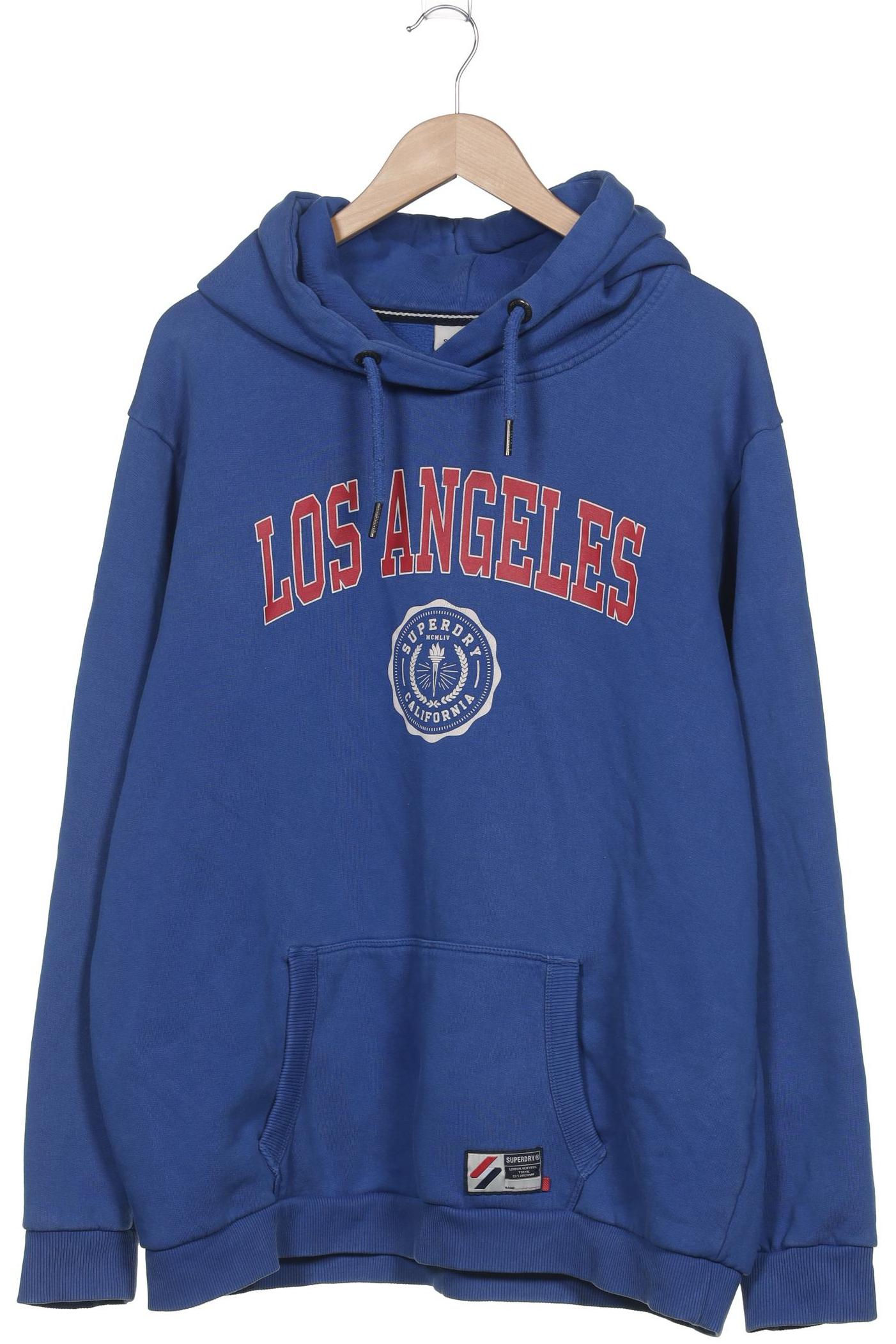 

Superdry Herren Kapuzenpullover, blau, Gr. 48
