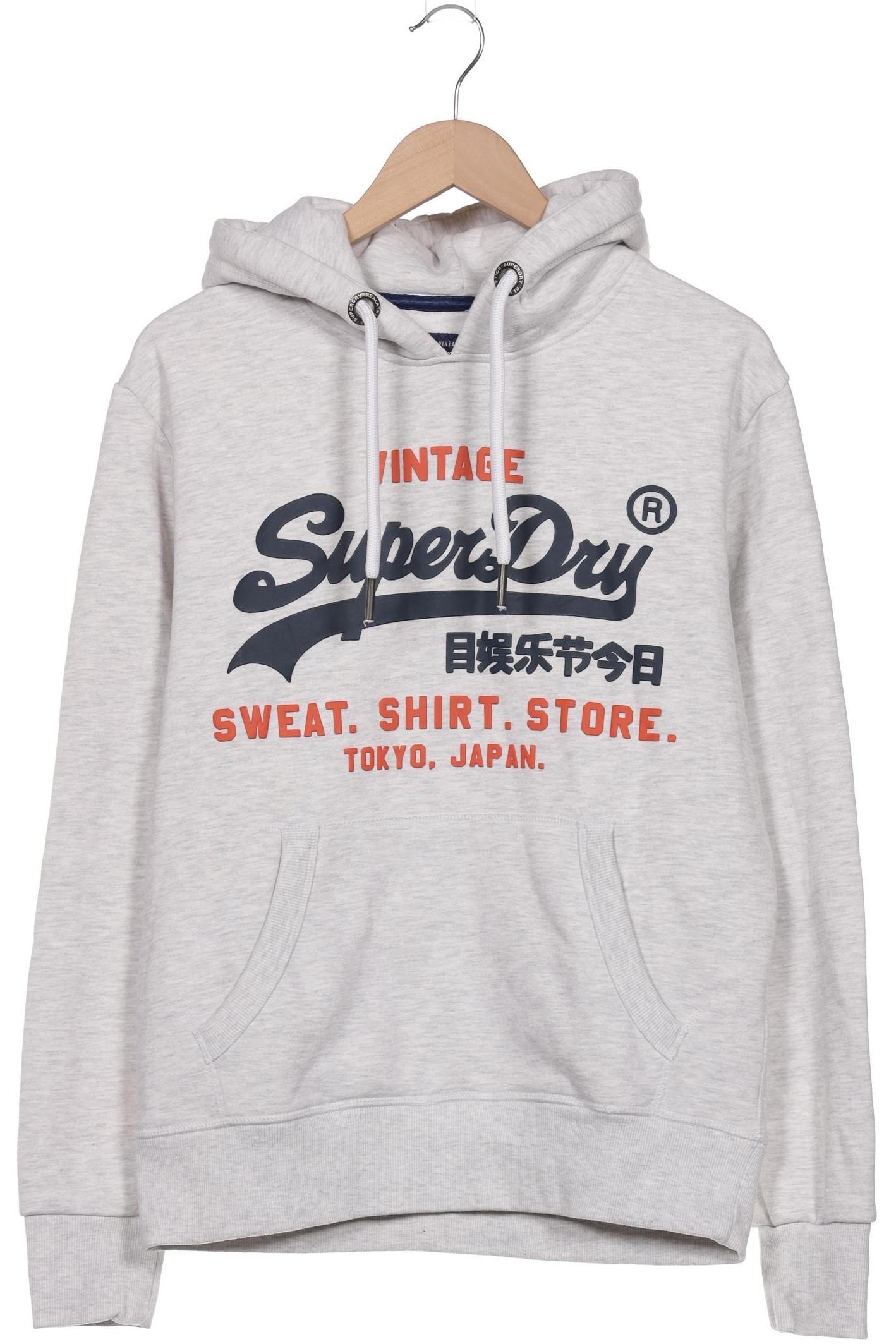 

Superdry Herren Kapuzenpullover, grau, Gr. 52