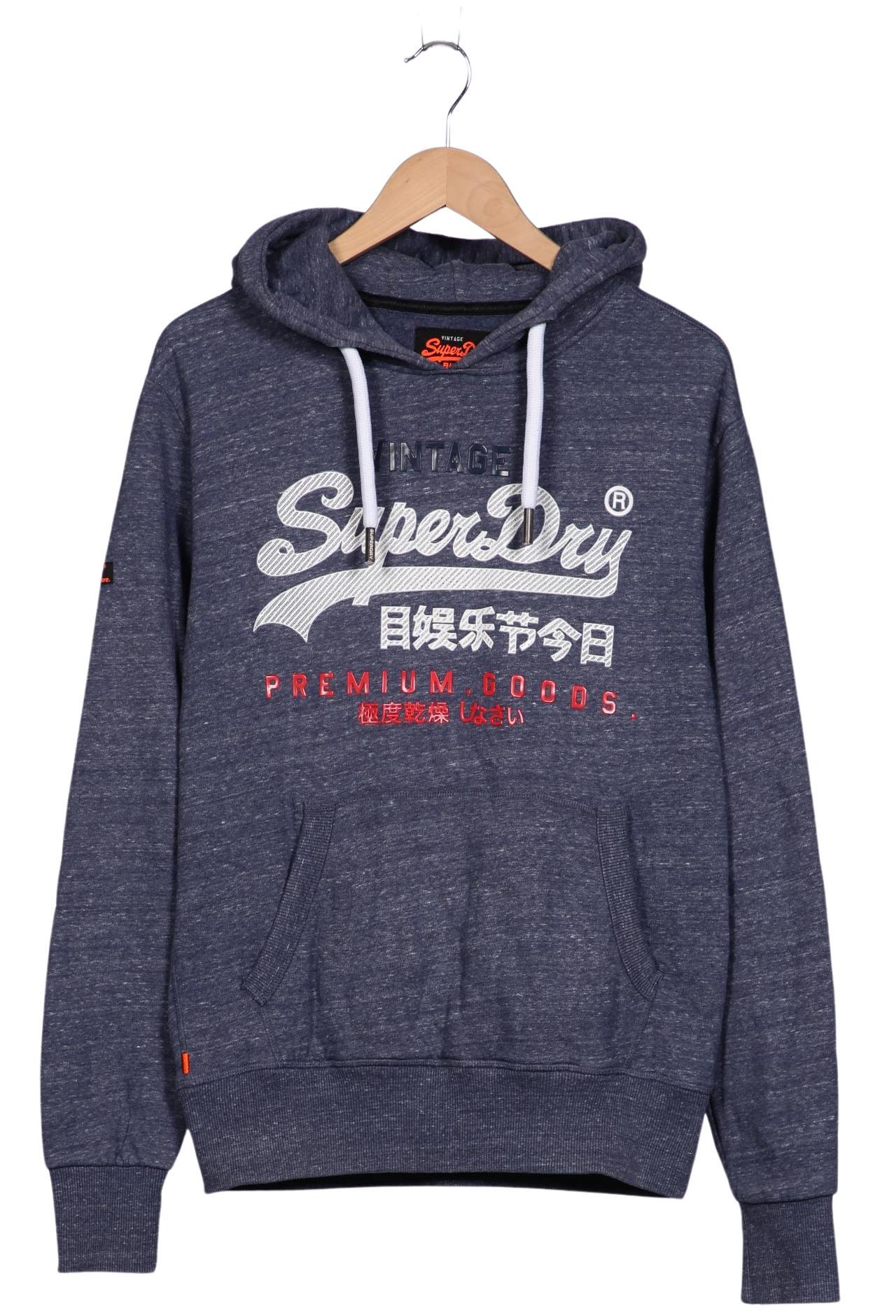 

Superdry Herren Kapuzenpullover, blau, Gr. 46