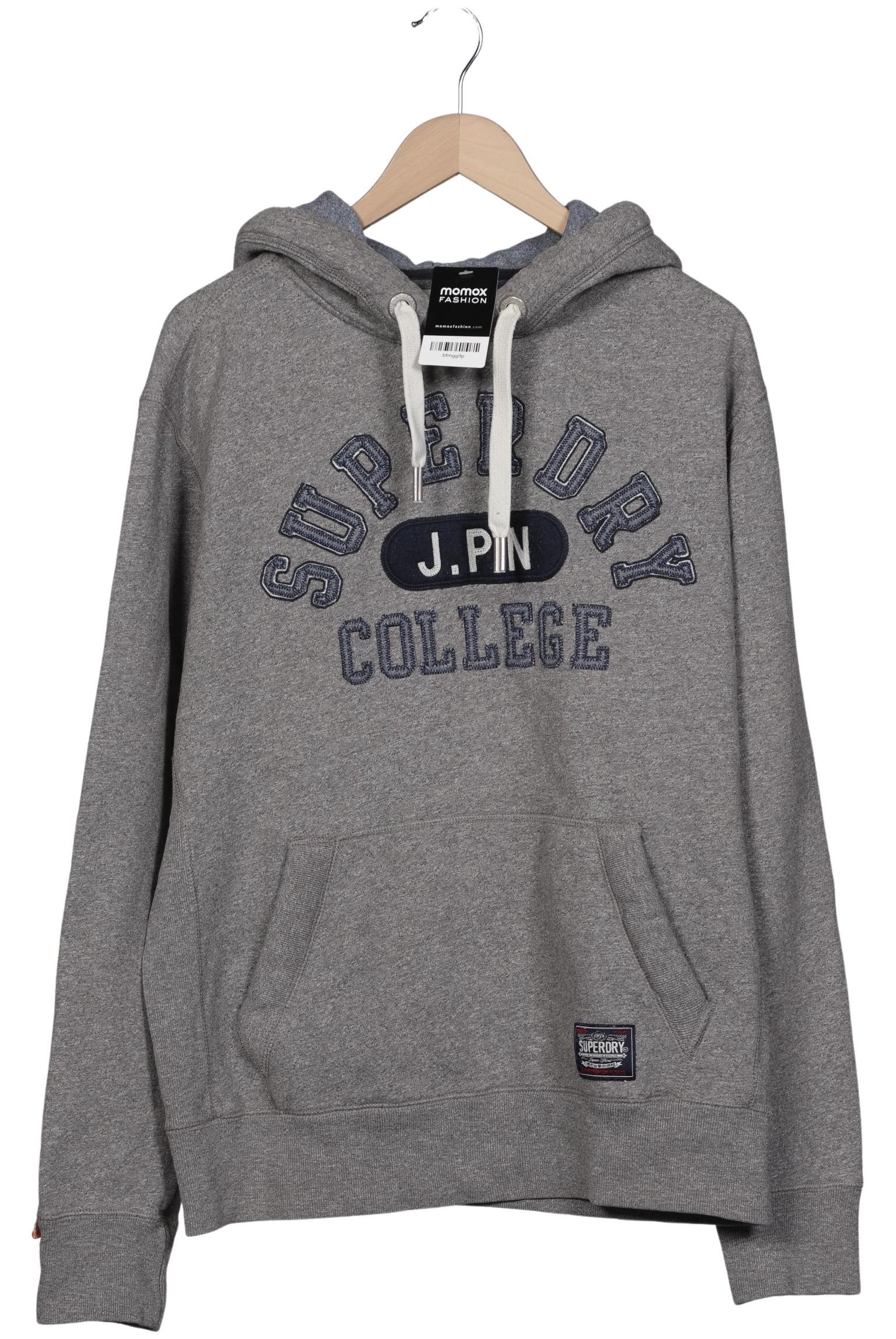 

Superdry Herren Kapuzenpullover, grau, Gr. 56