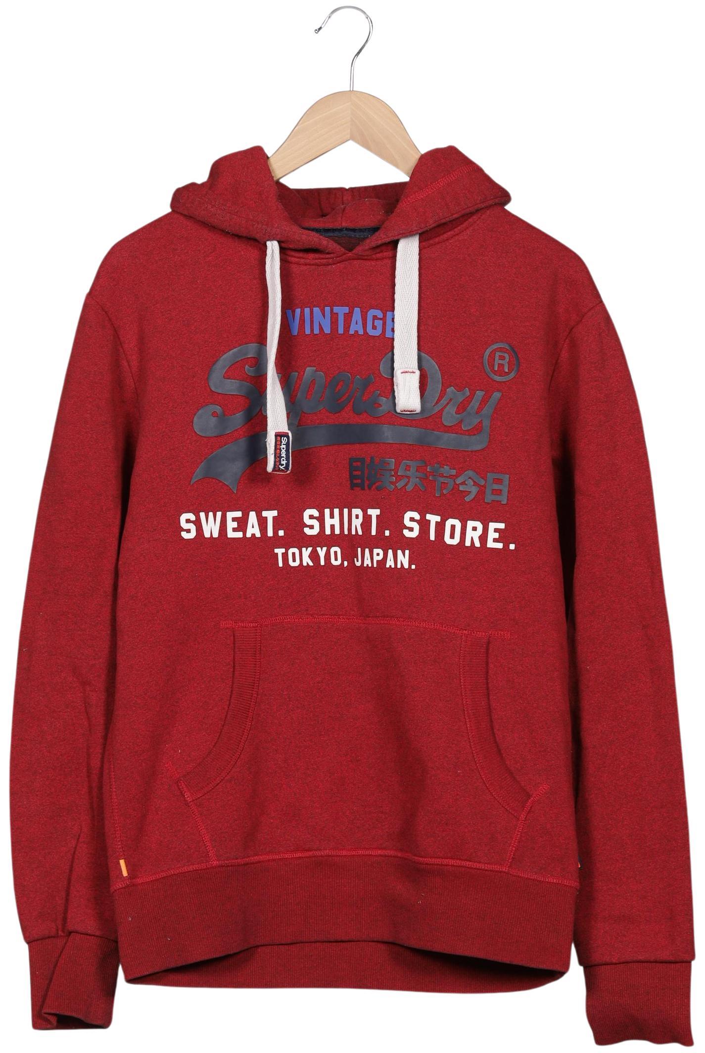 

Superdry Herren Kapuzenpullover, rot, Gr. 52