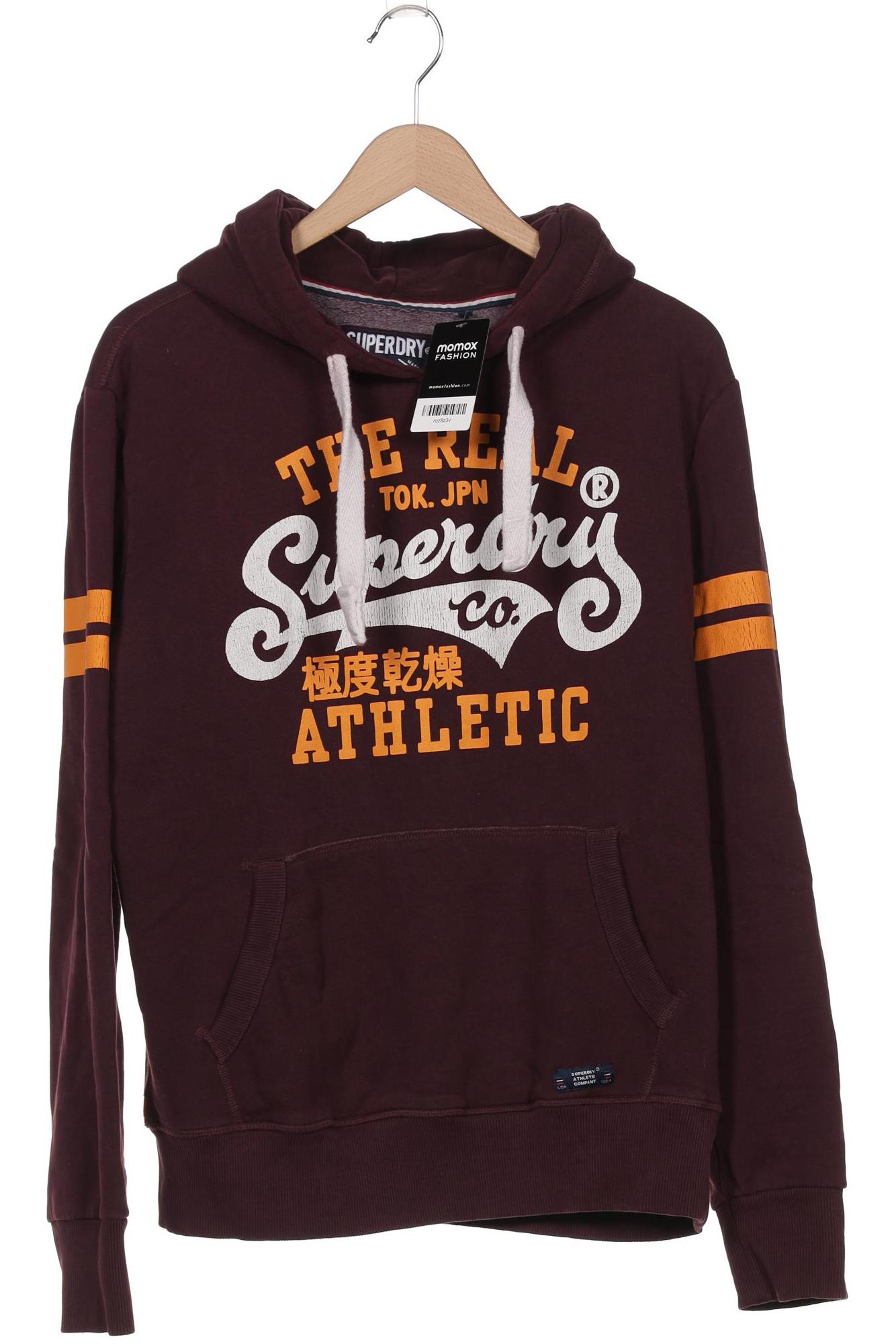 

Superdry Herren Kapuzenpullover, bordeaux, Gr. 52