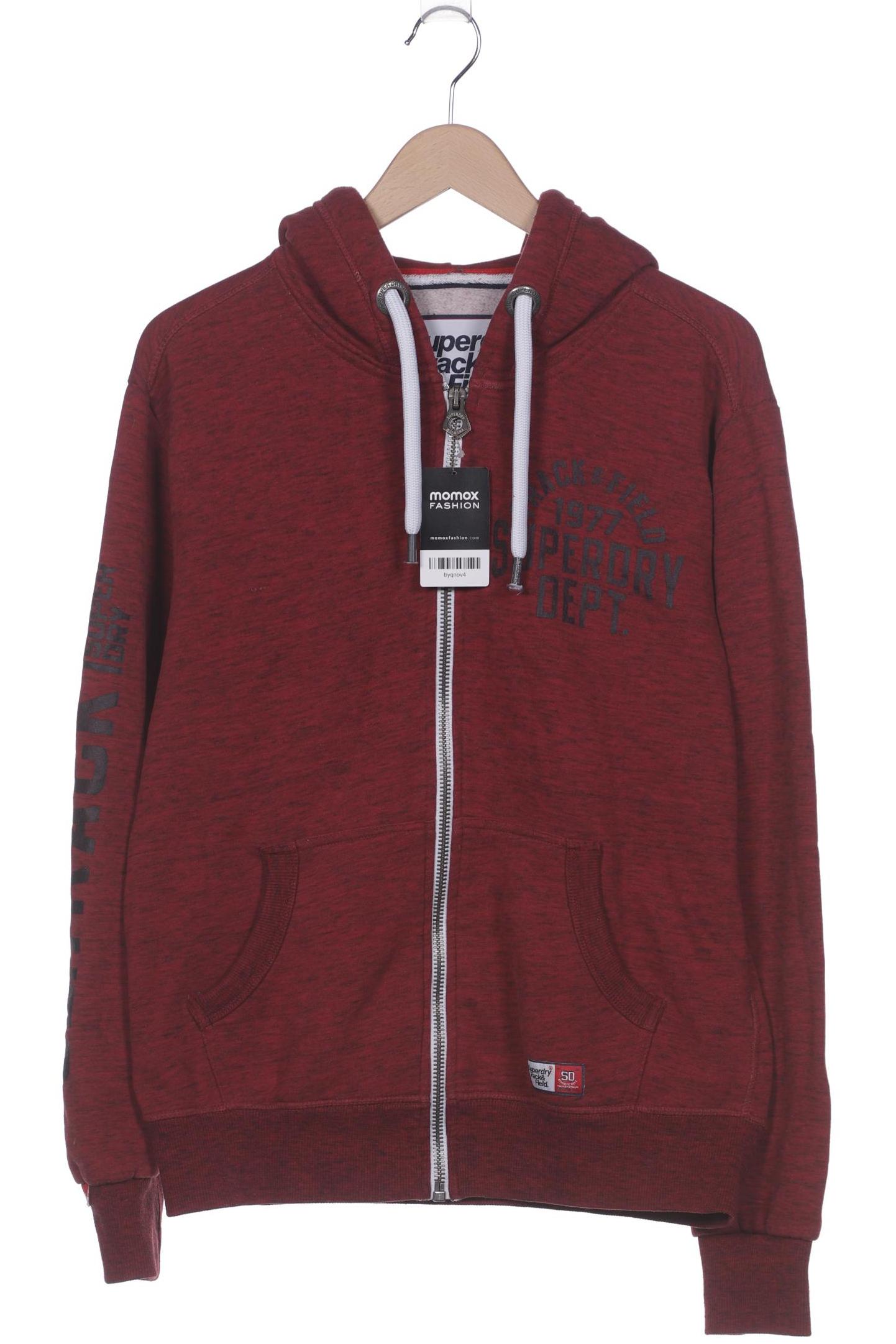 

Superdry Herren Kapuzenpullover, bordeaux, Gr. 48