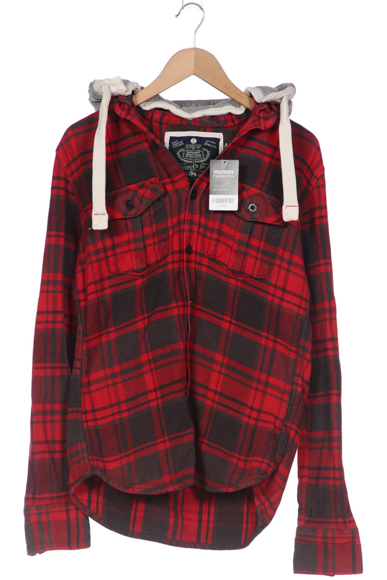 

Superdry Herren Kapuzenpullover, rot
