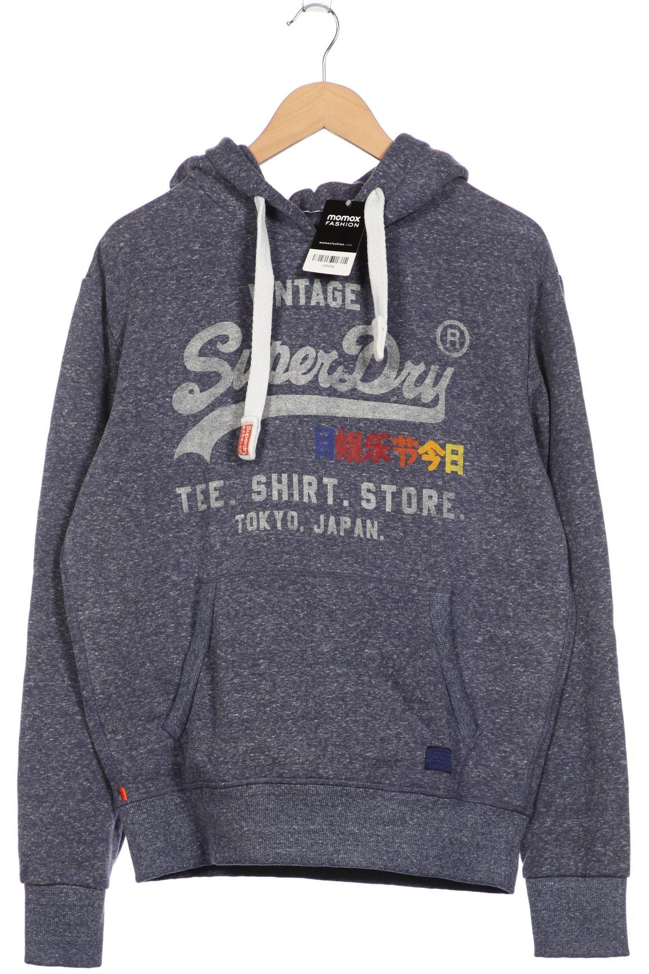 

Superdry Herren Kapuzenpullover, blau, Gr. 52