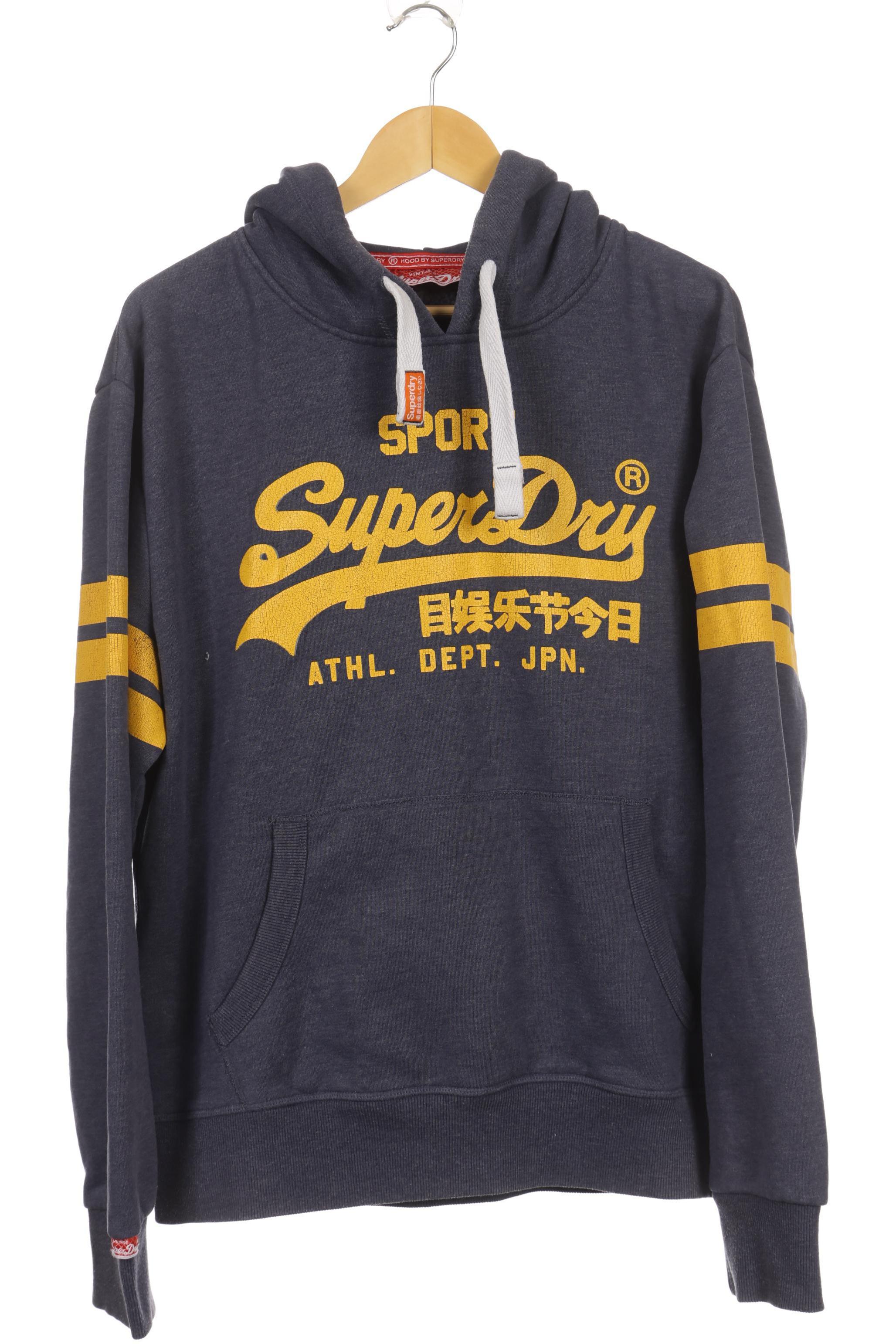 

Superdry Herren Kapuzenpullover, blau, Gr.