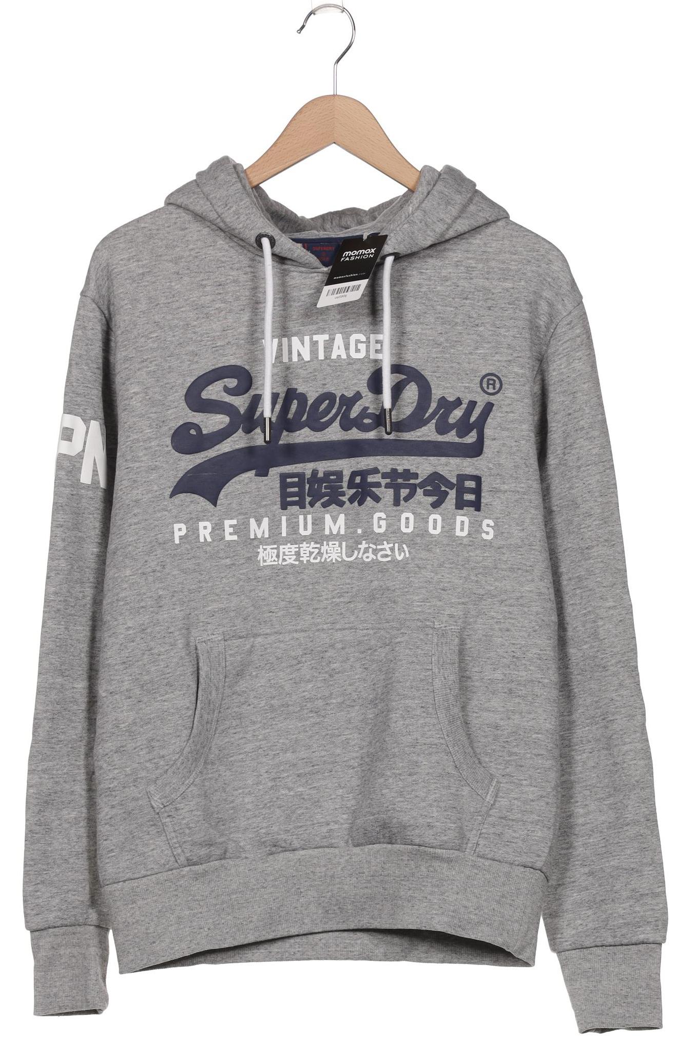 

Superdry Herren Kapuzenpullover, grau, Gr. 52