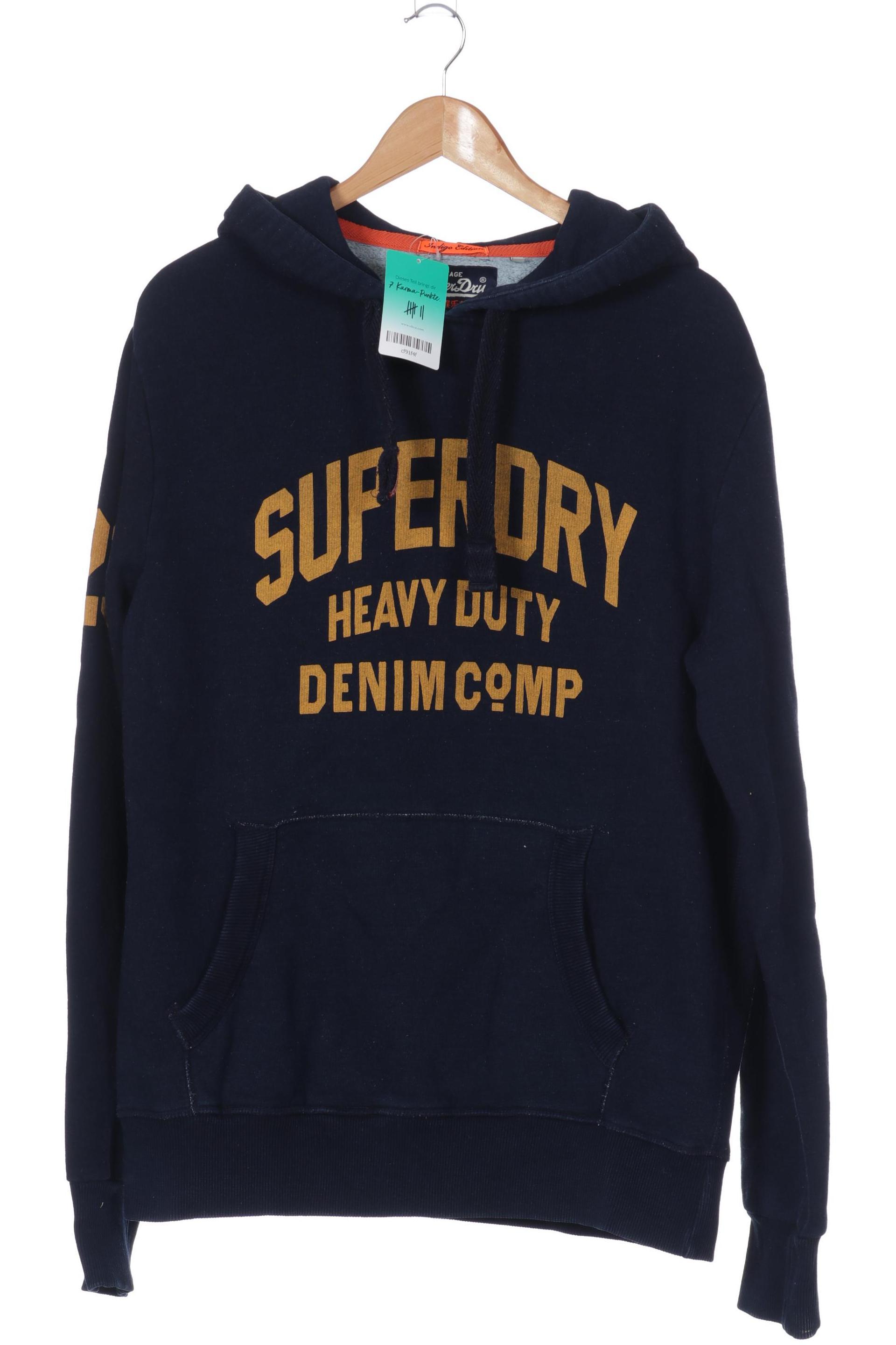 Thumbnail - Superdry Herren Kapuzenpullover, blau, Gr.