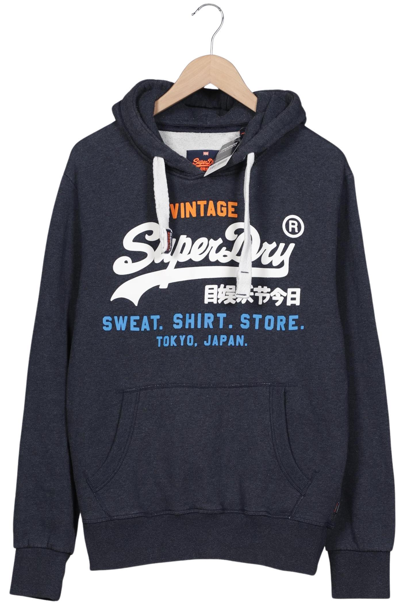 

Superdry Herren Kapuzenpullover, marineblau, Gr. 54