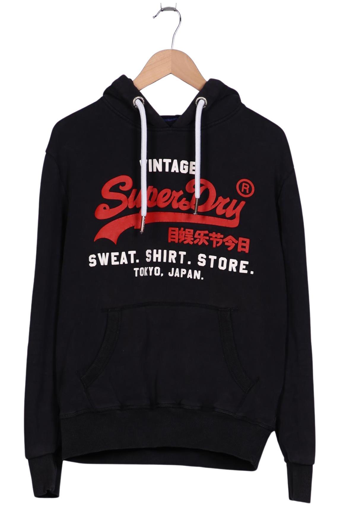 

Superdry Herren Kapuzenpullover, schwarz, Gr. 52