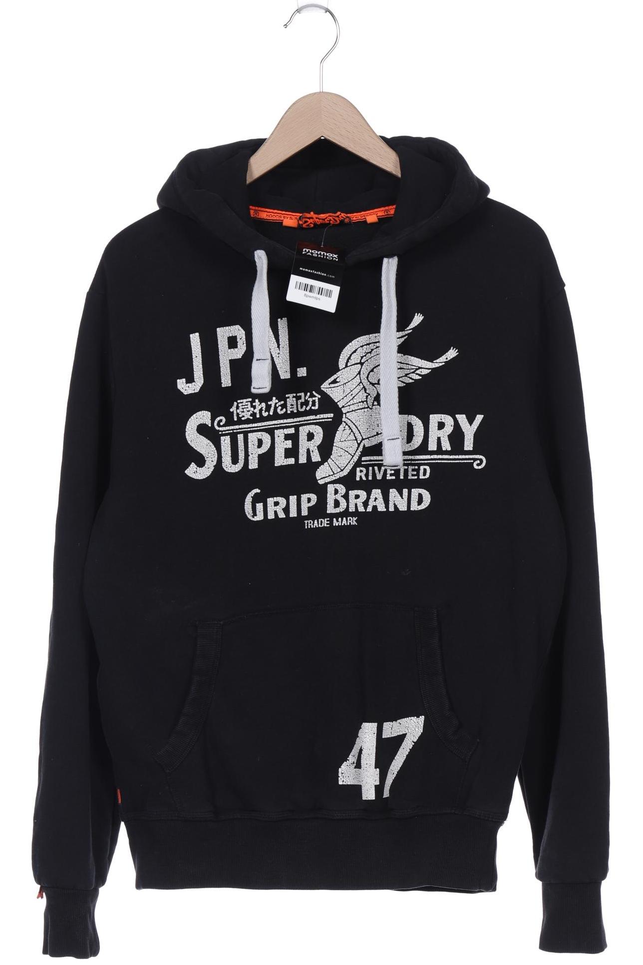 

Superdry Herren Kapuzenpullover, schwarz, Gr. 54