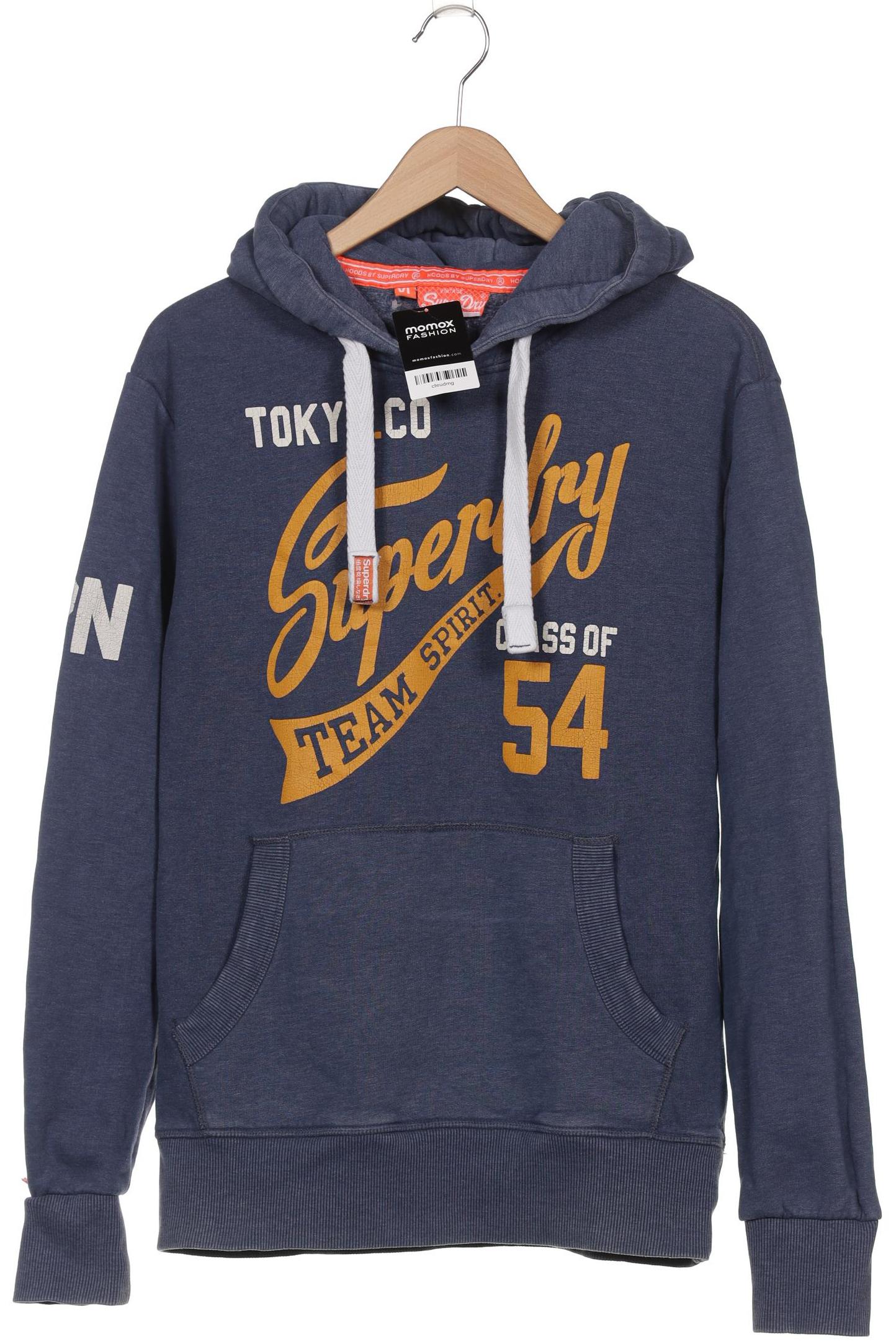 

Superdry Herren Kapuzenpullover, blau, Gr. 54