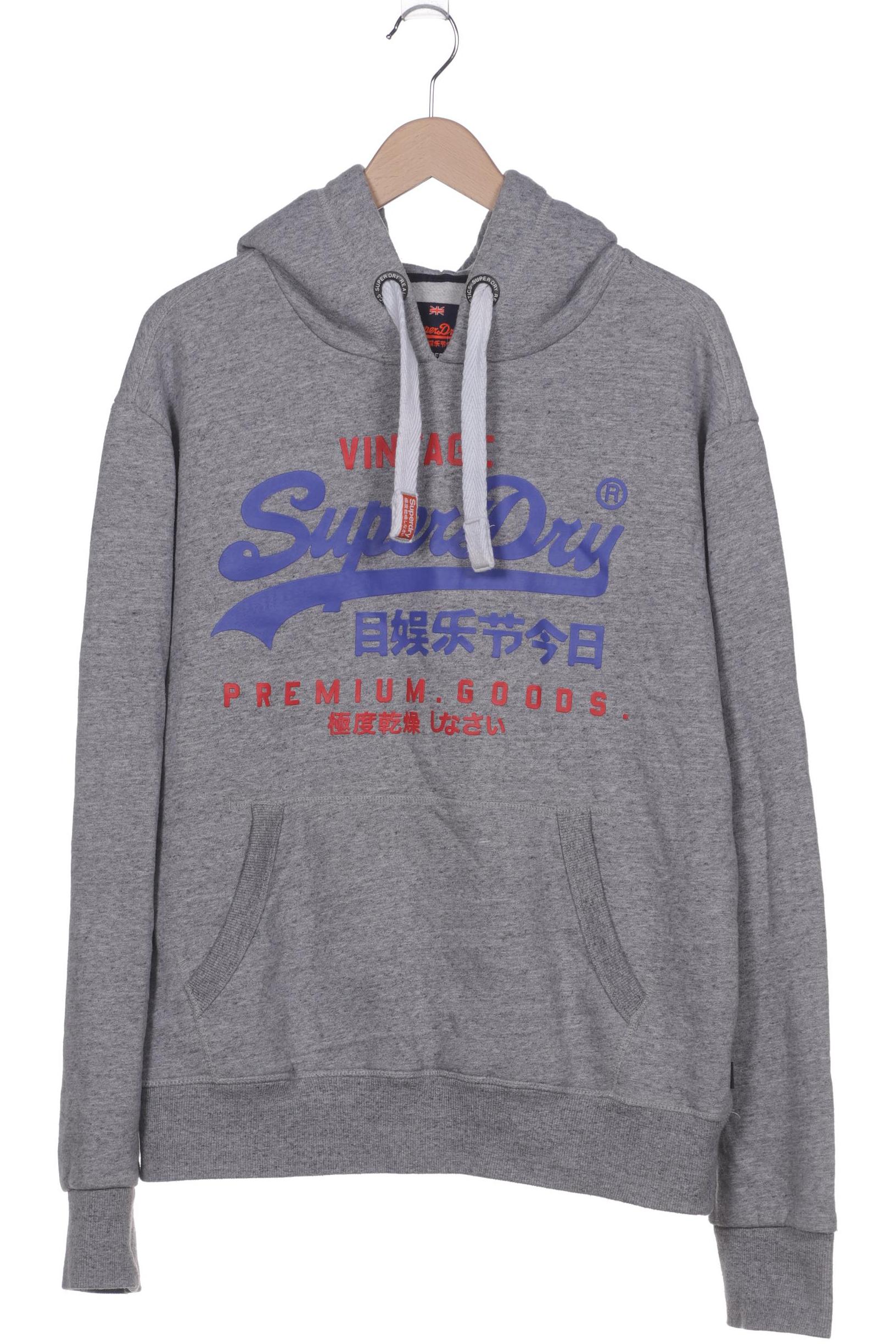 

Superdry Herren Kapuzenpullover, grau, Gr. 56