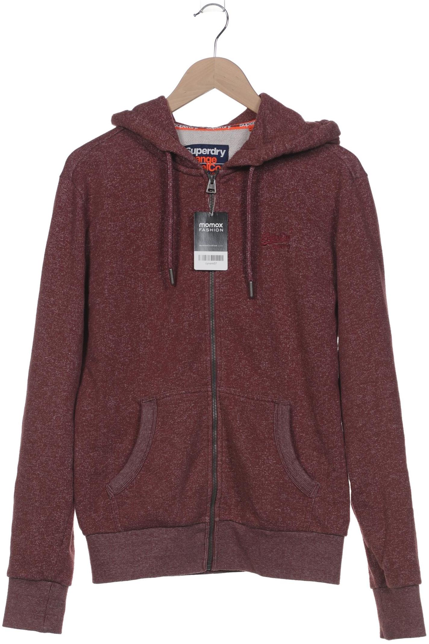 

Superdry Herren Kapuzenpullover, bordeaux, Gr. 48