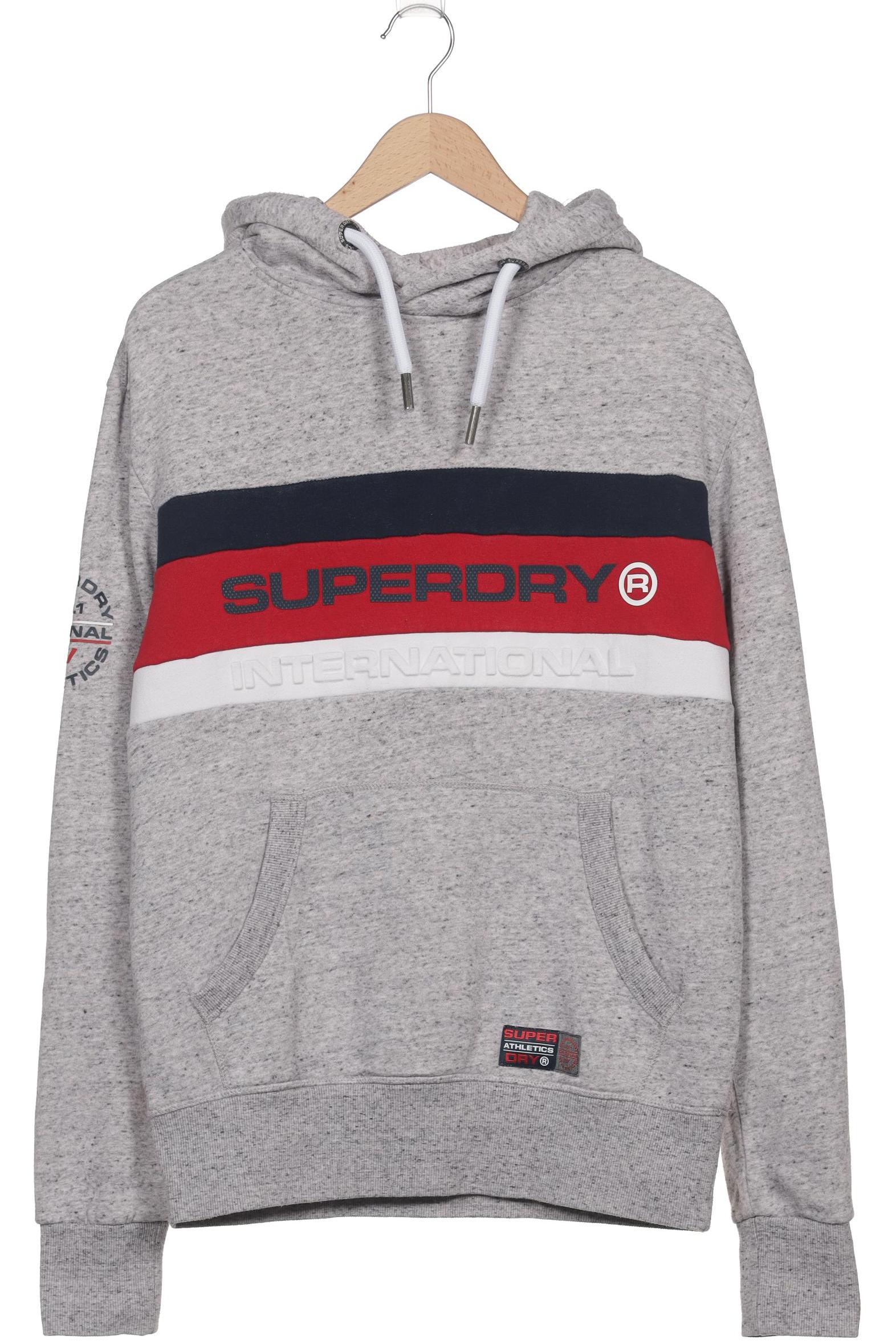 

Superdry Herren Kapuzenpullover, grau, Gr. 48