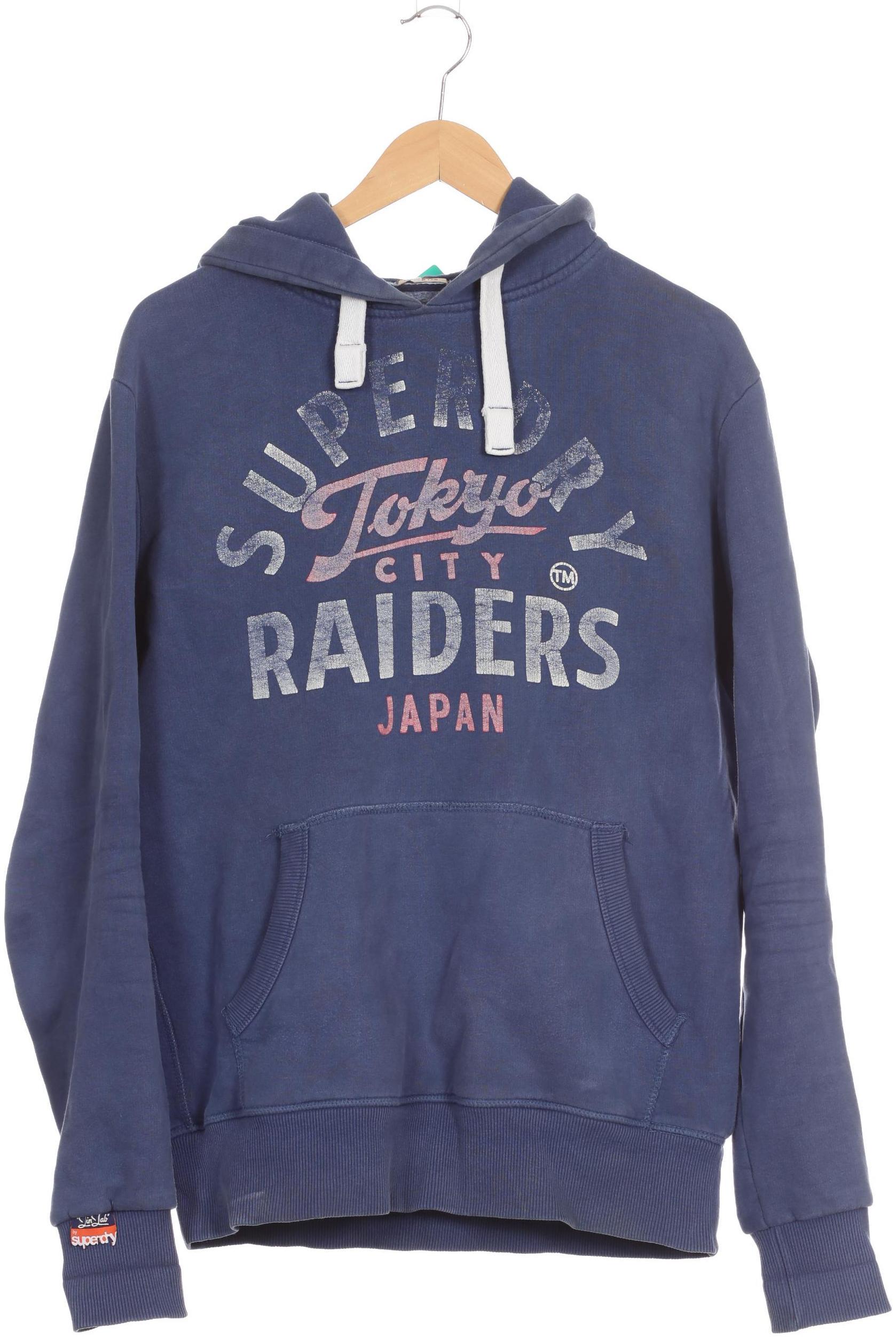 

Superdry Herren Kapuzenpullover, blau, Gr.